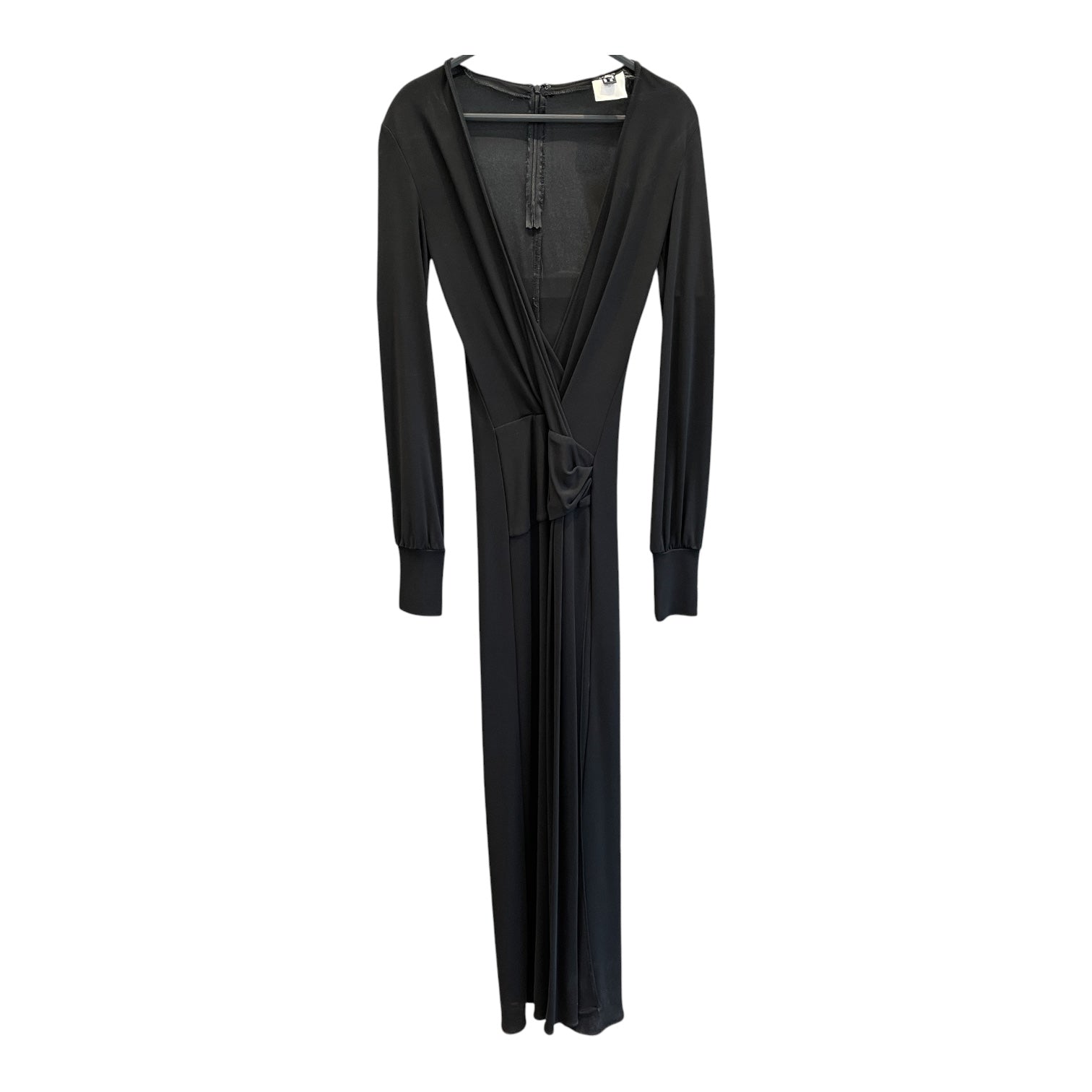 VERSUS VERSACE/Dress/24/Polyester/BLK/V NECK view 2