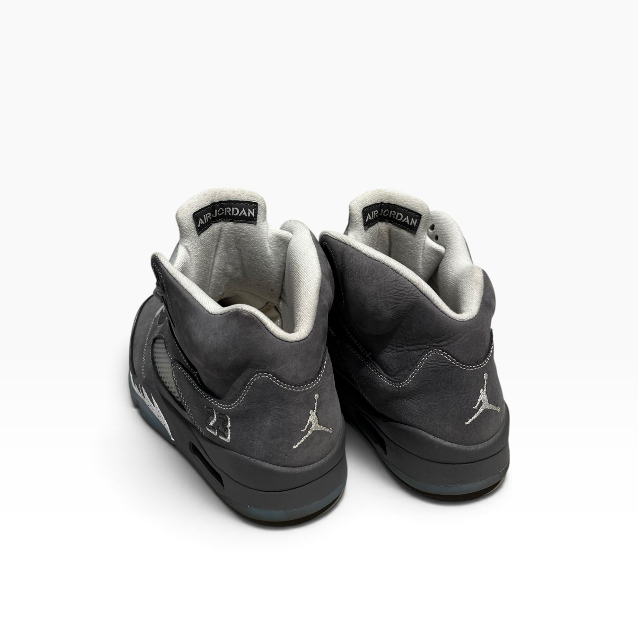 NIKE/Hi-Sneakers/US 10.5/Suede/GRY/Jordan 5 Wolf Grey view 6