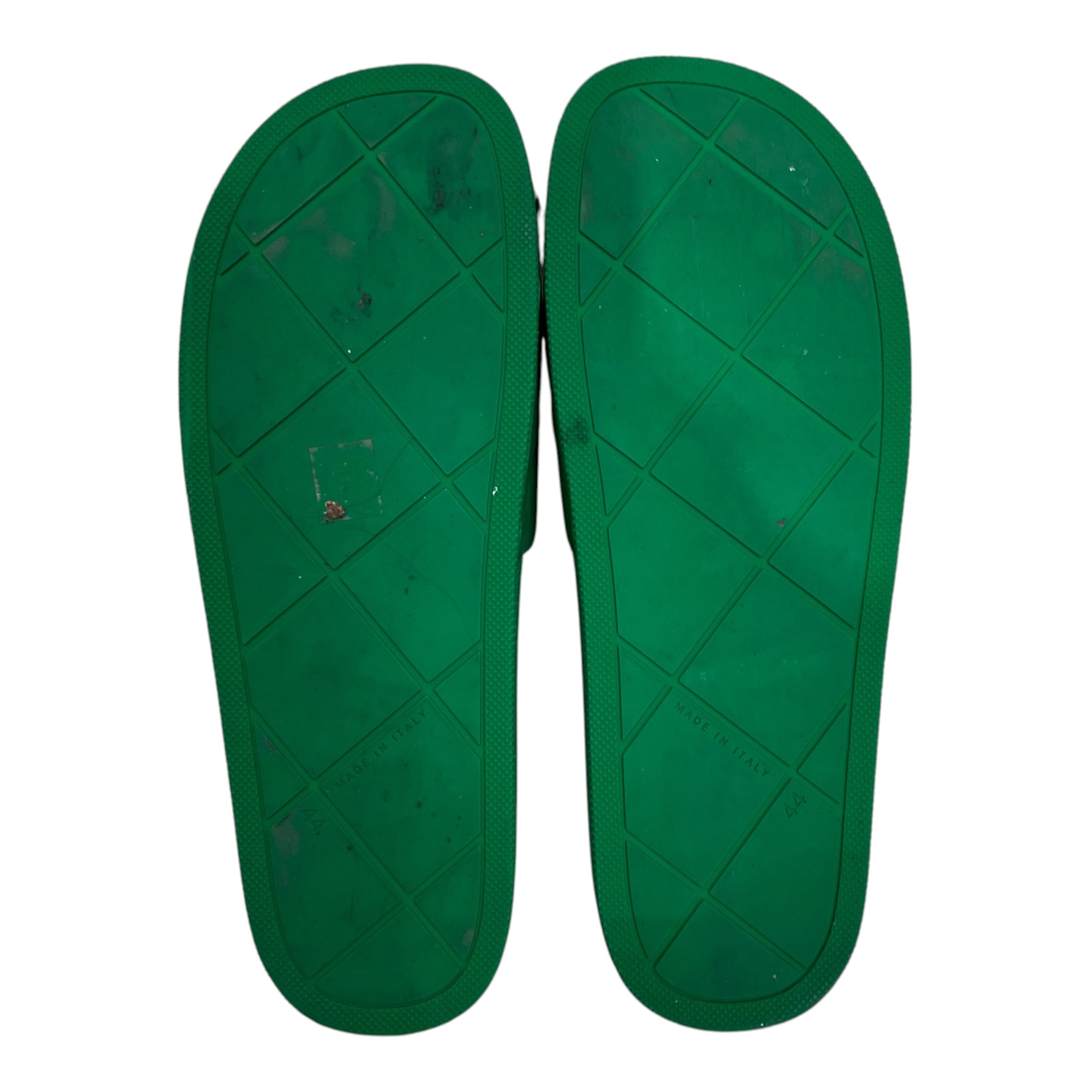 BOTTEGA VENETA/Sandals/EU 44/GRN/BOTTEGA V GRN RUBBER SLIDE view 6