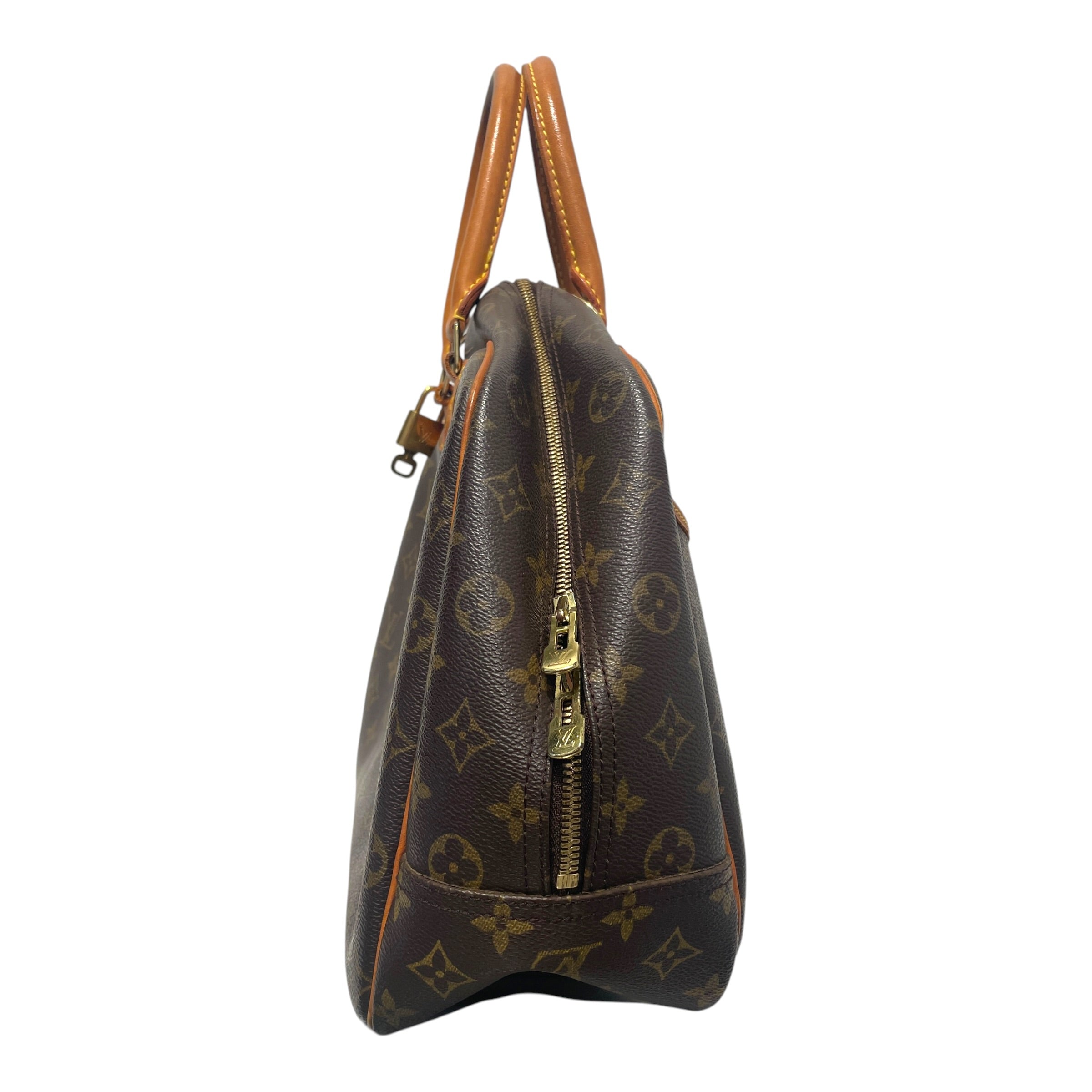 LOUIS VUITTON/Hand Bag/Monogram/Leather/BRW/Monogram Deaville HandBag view 2