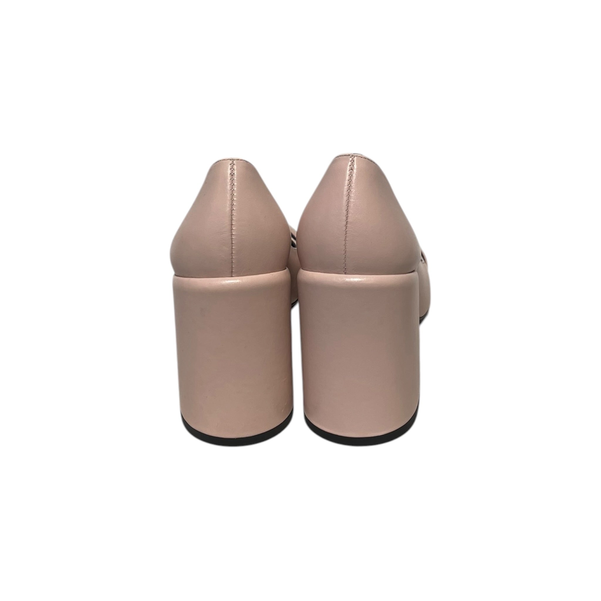 VERSACE/Heels/EU 36/Leather/PNK/MEDUSA EMBLEM HEELS view 2