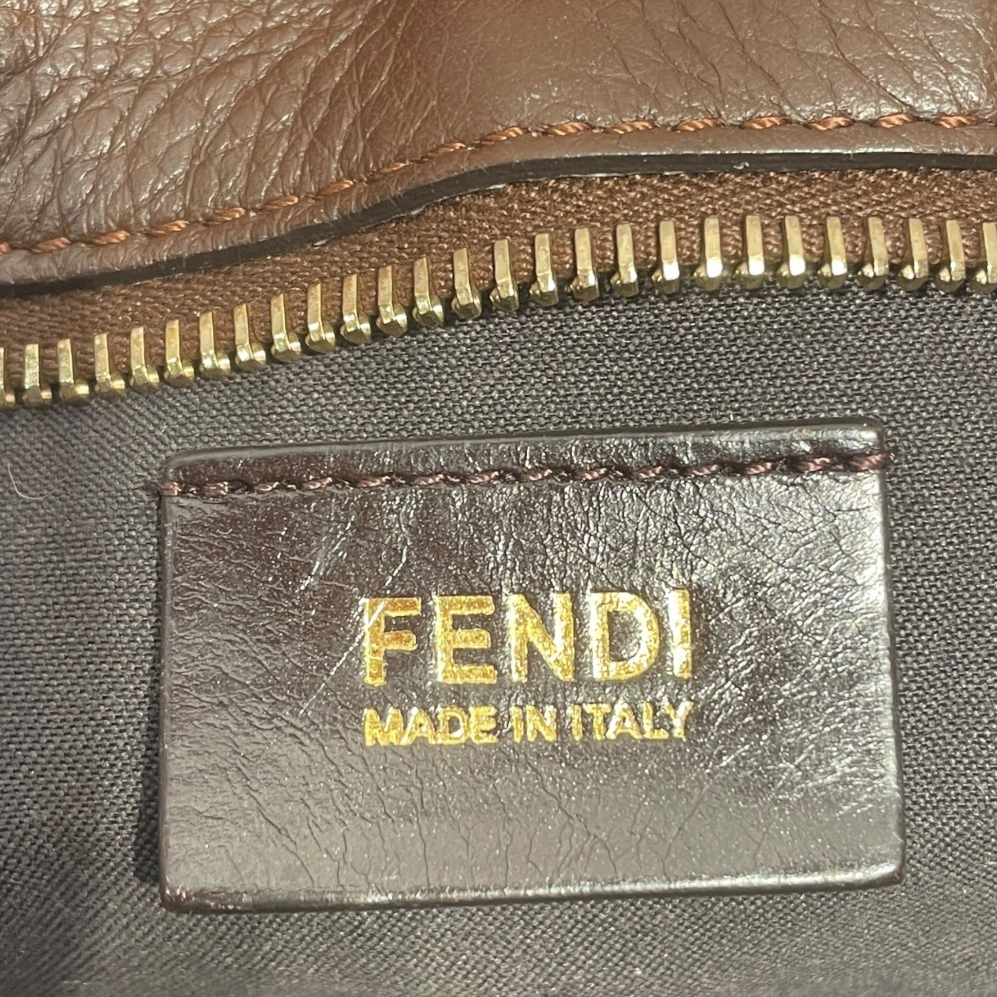 FENDI/Tote Bag/L/Monogram/Cotton/BRW/ view 6