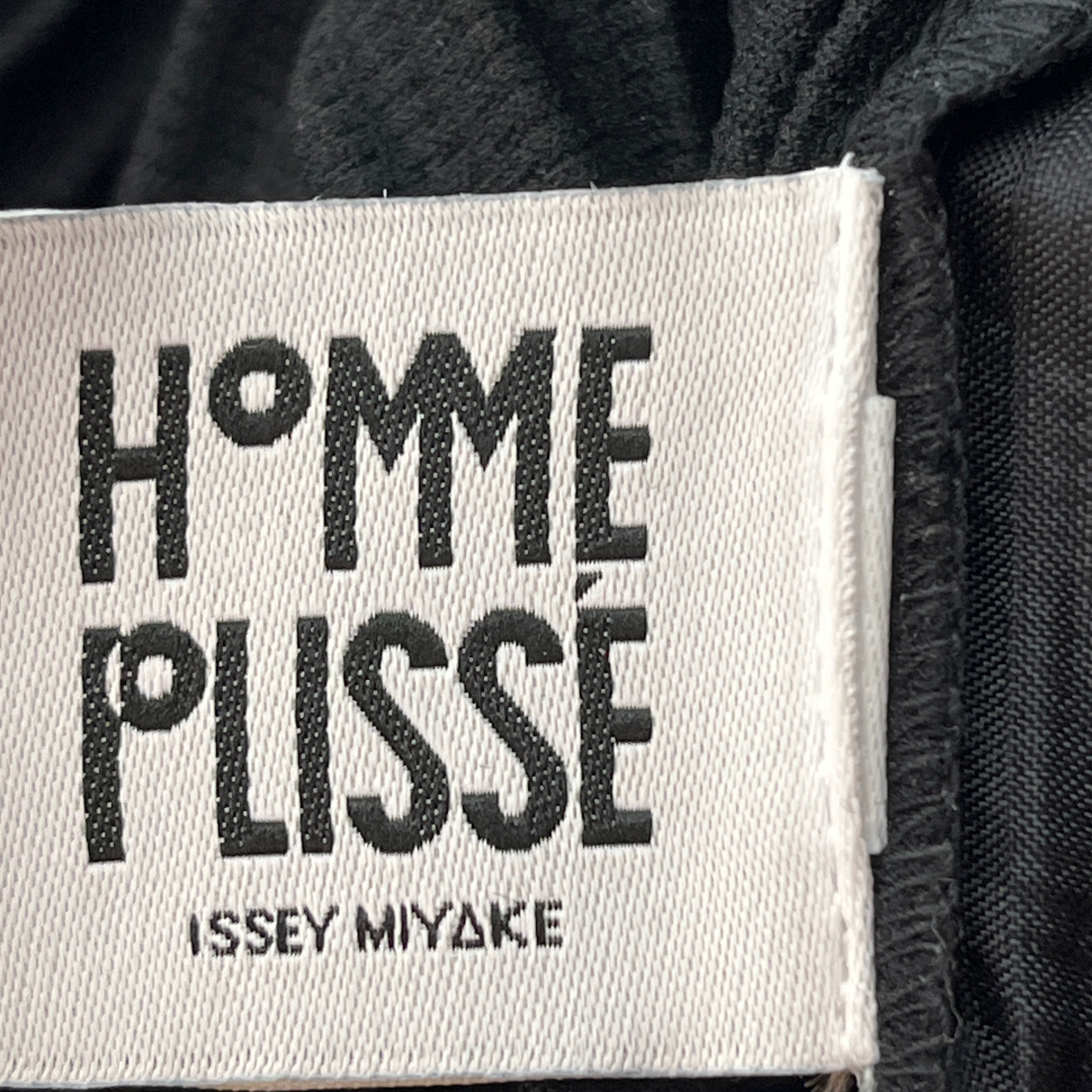 ISSEY MIYAKE/Straight Pants/1/Polyester/BLK/pleats please nwt view 3