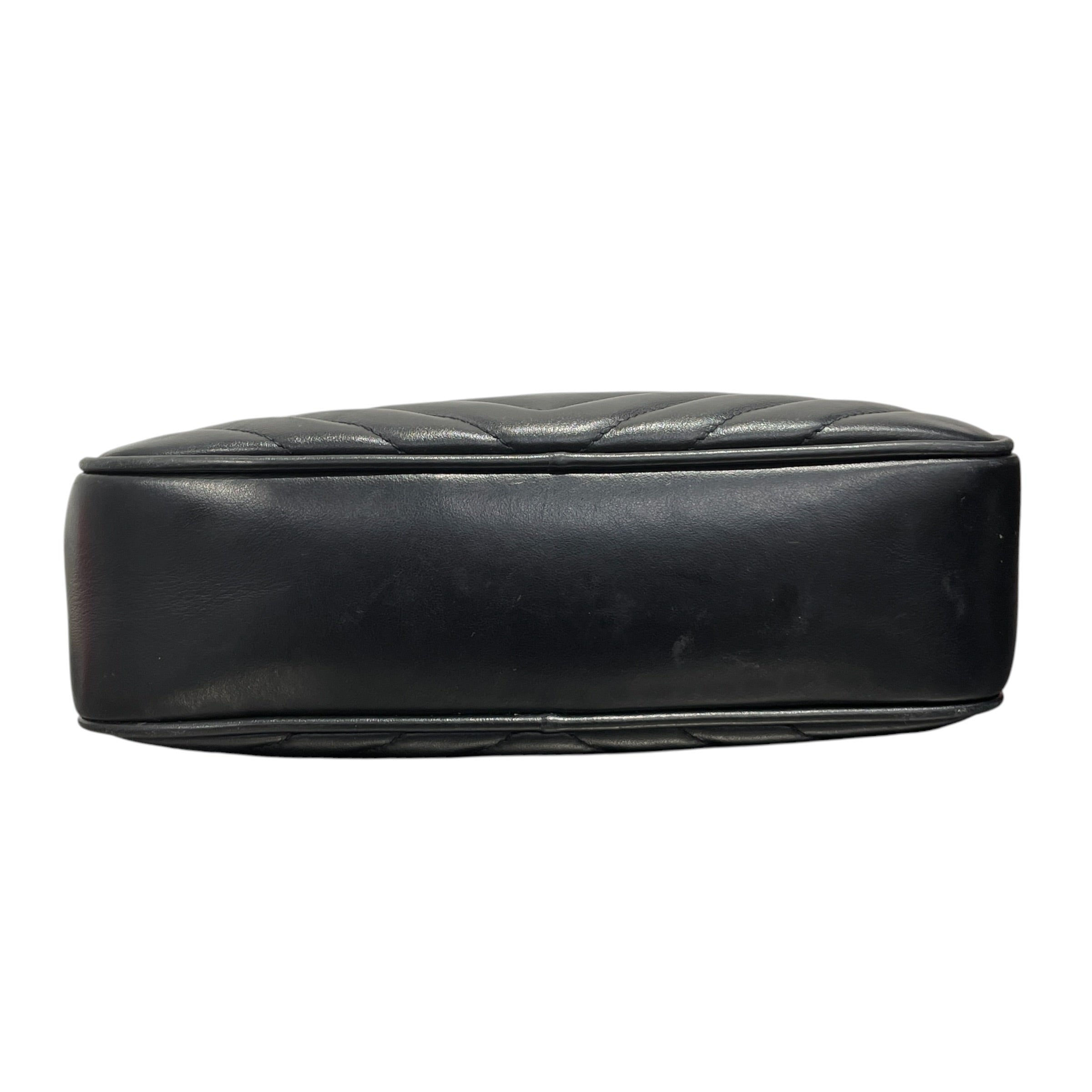 YVES SAINT LAURENT/Cross Body Bag/Leather/BLK/YSL CROSSBODY BAG view 5