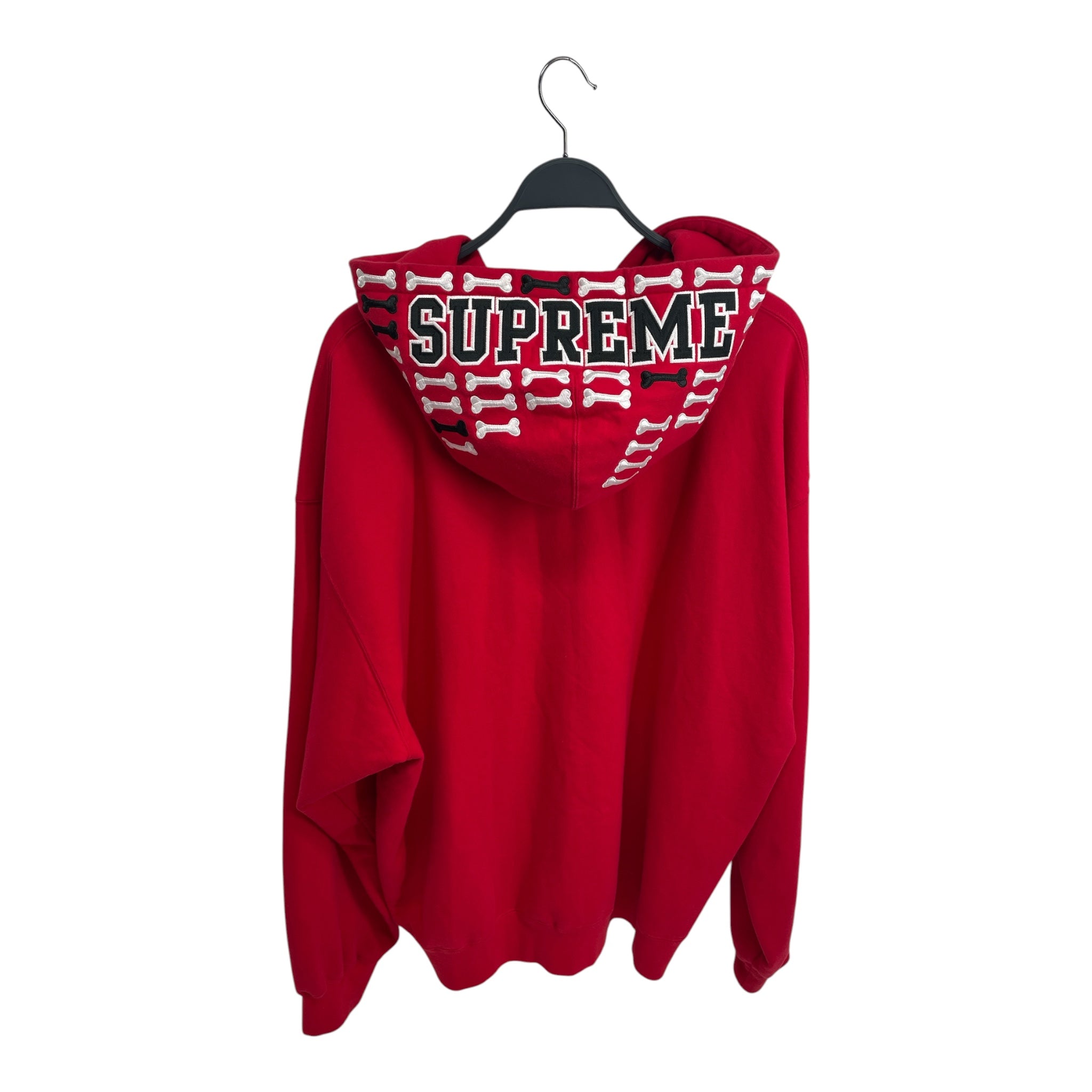 Supreme/Zip Up Hoodie/XXL/Cotton/RED/LEAGUE CHAMP ZIP UP view 2