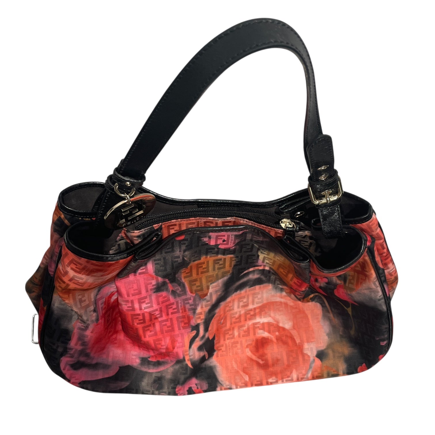 FENDI/Hand Bag/Floral Pattern/Cotton/MLT/FLORAL FENDI ZUCCA view 4