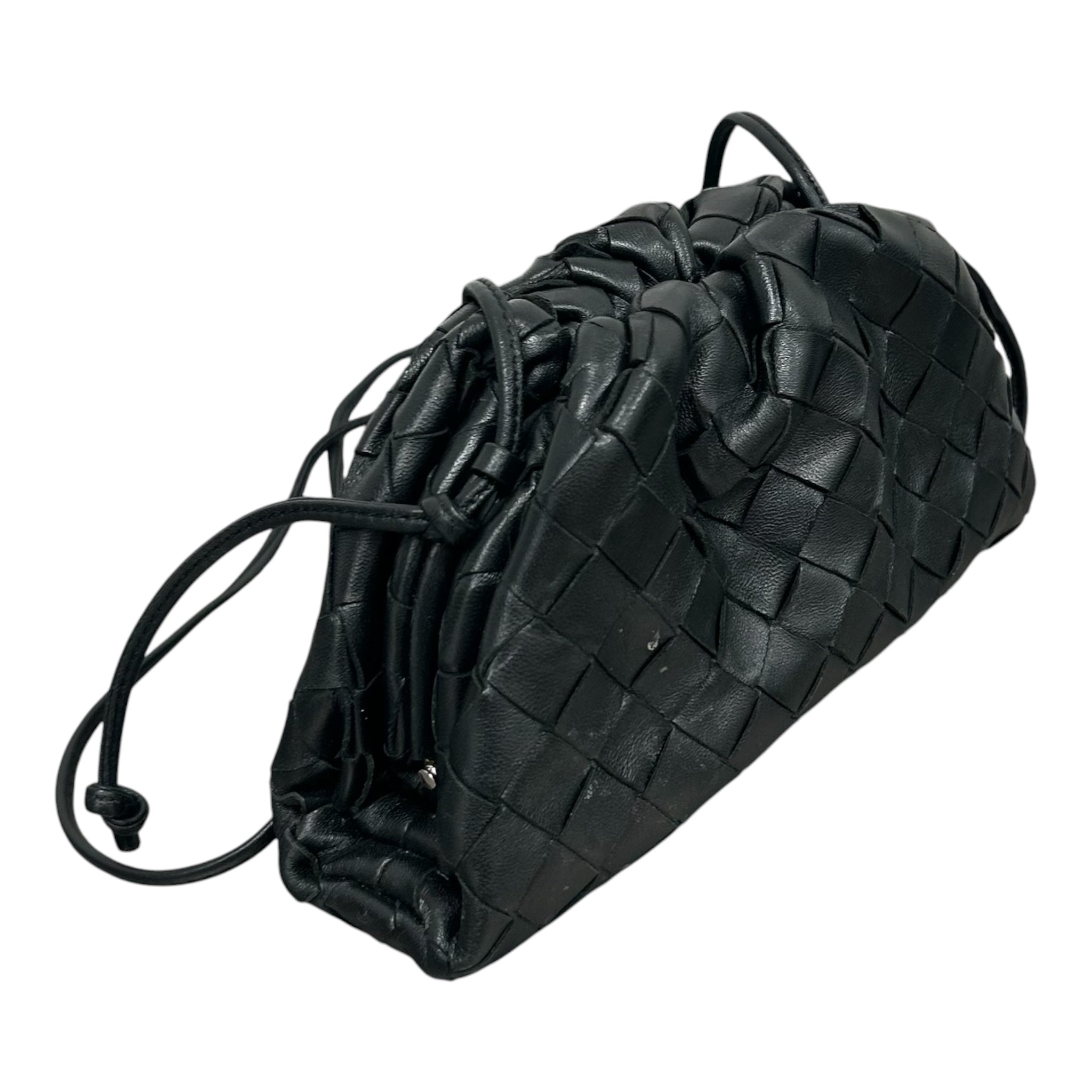 BOTTEGA VENETA/Bag/Leather/BLK/ view 6