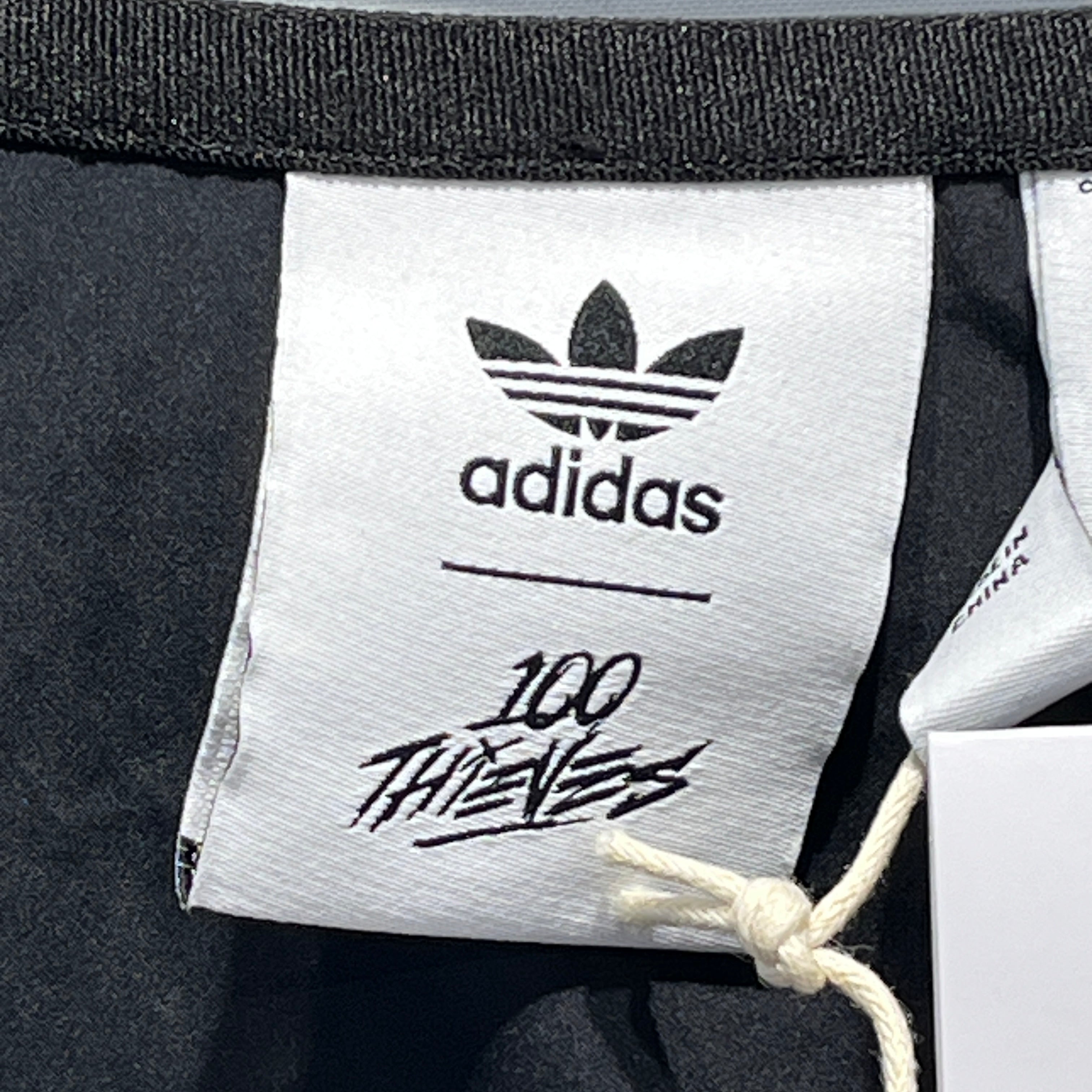 100 THIEVES/adidas/Quilted Jkt/L/Cotton/GRN/ view 3
