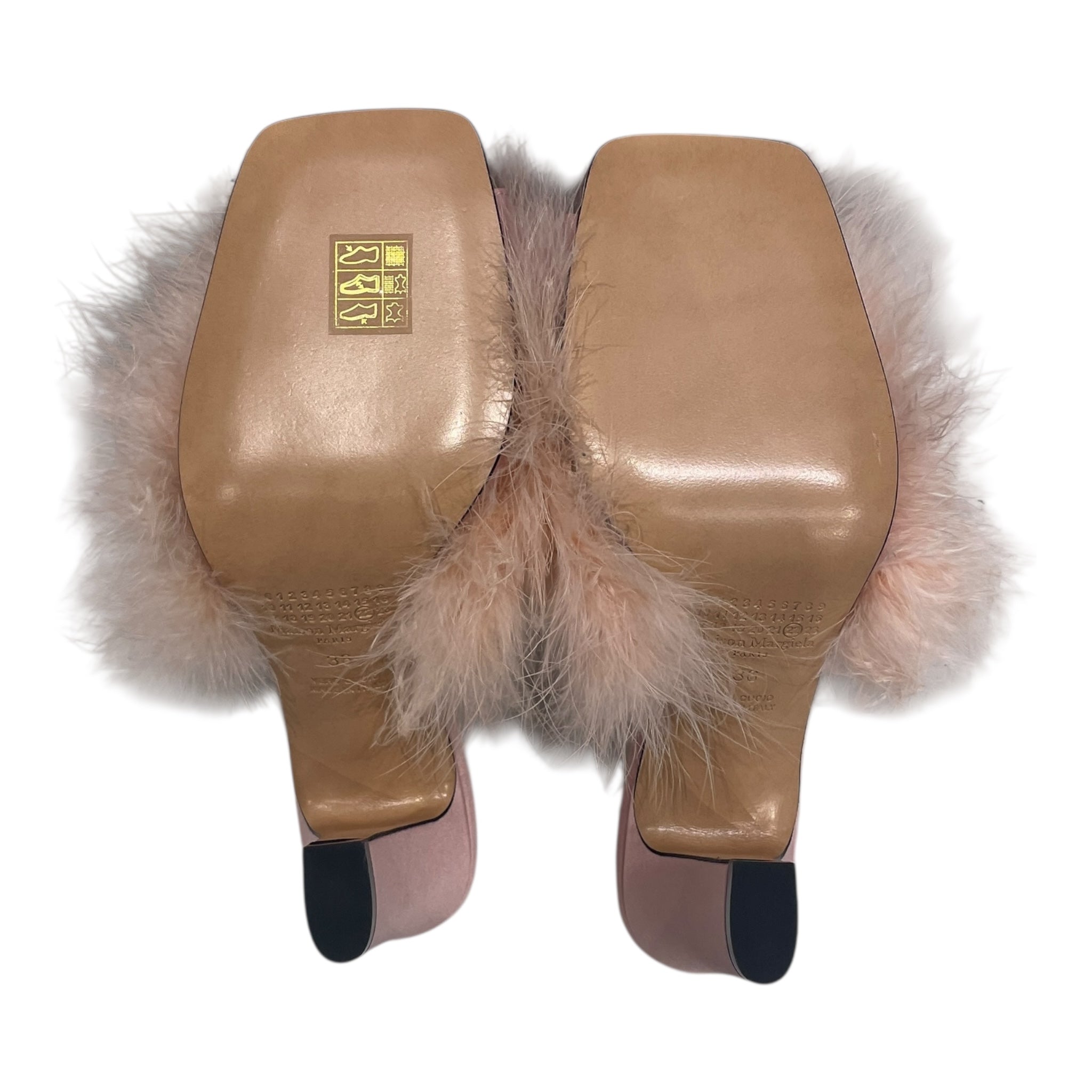 Maison Margiela/Heels/EU 36/Fake Fur/PNK/FURRY HEEL view 5