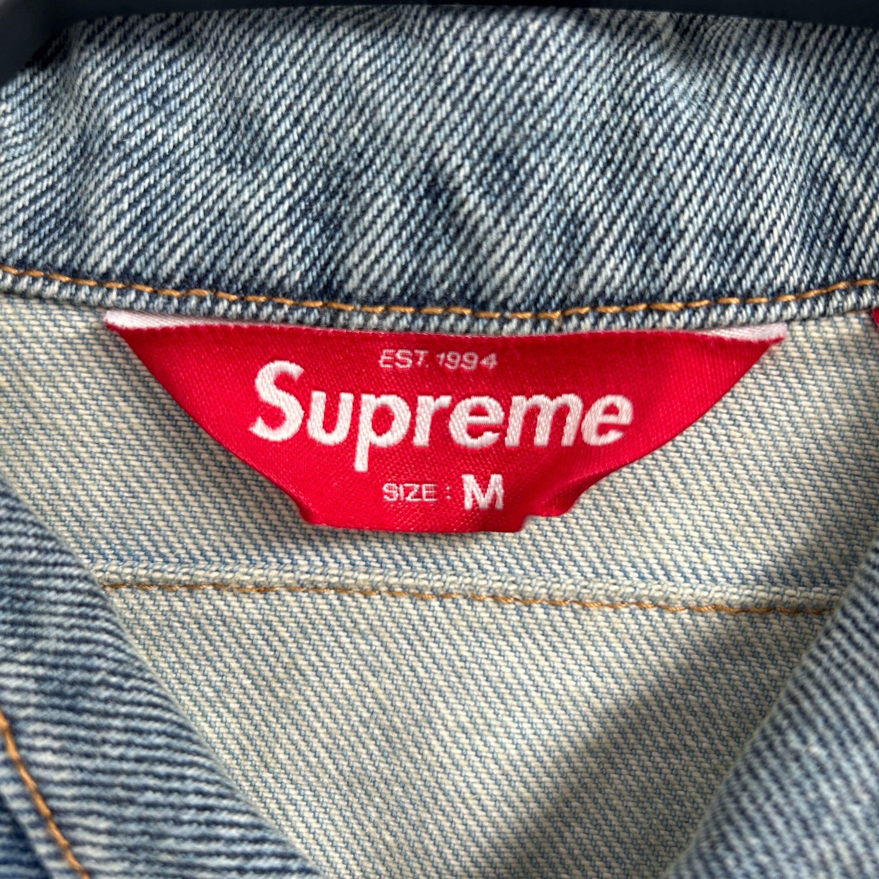 Supreme/Denim Jkt/M/Denim/BLU/LAYERED DENIM TRUCKER view 3