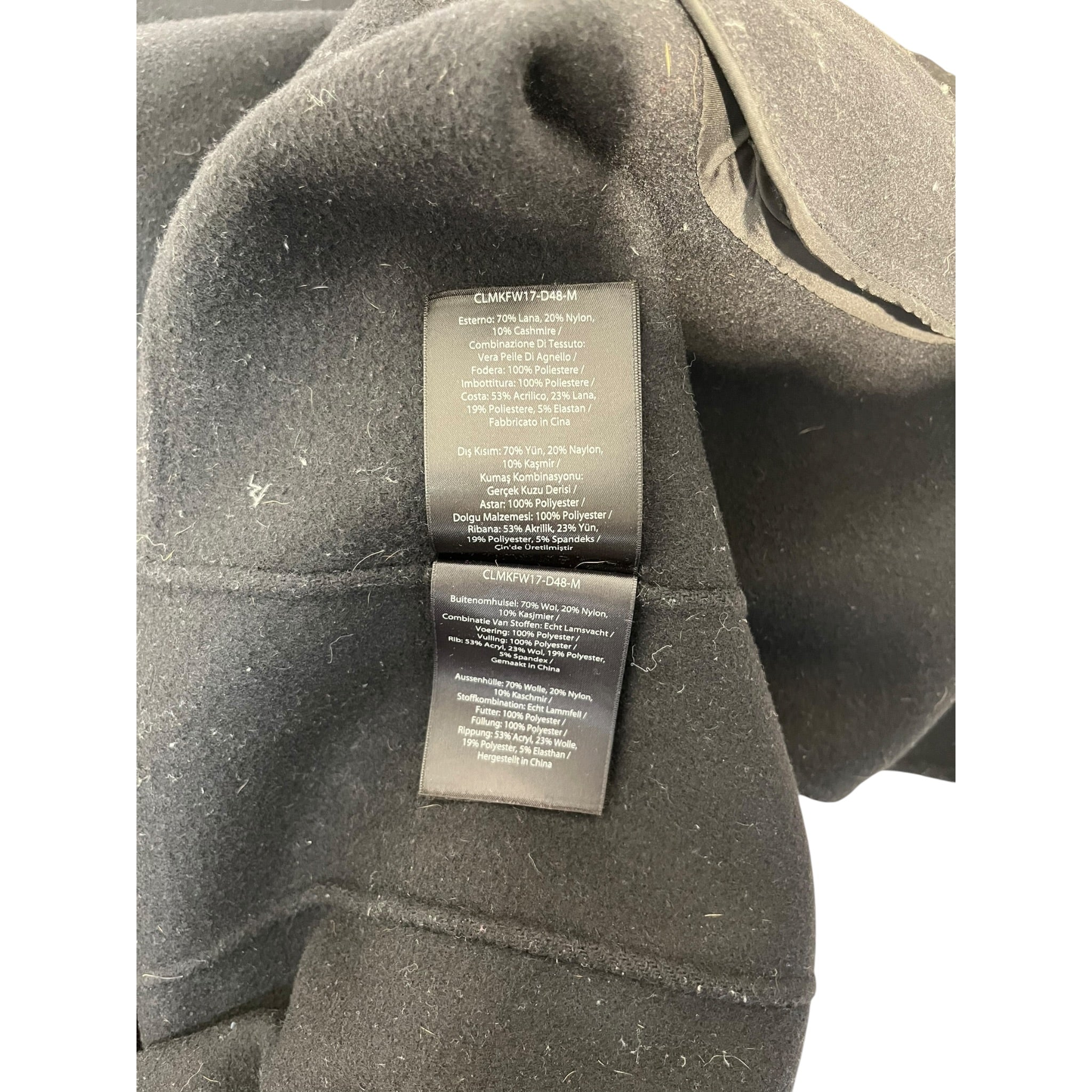 MACKAGE/Jacket/M/Cotton/BLK/LEATHER SLEEVES view 3