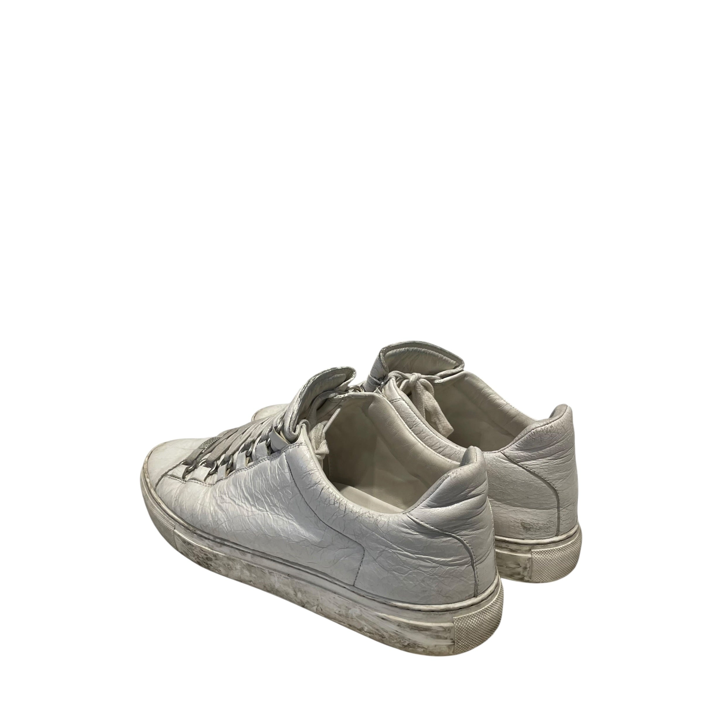 BALENCIAGA/Low-Sneakers/US 9/Leather/WHT/ARENA SNEAKERS view 5