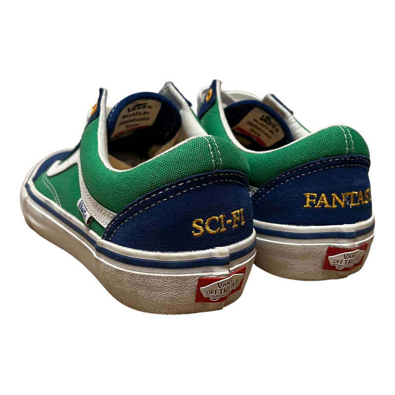 VANS/SCI-FI FANTASY/Low-Sneakers/US 9/Cotton/GRN/Sci Fi Fastasy Old Skool