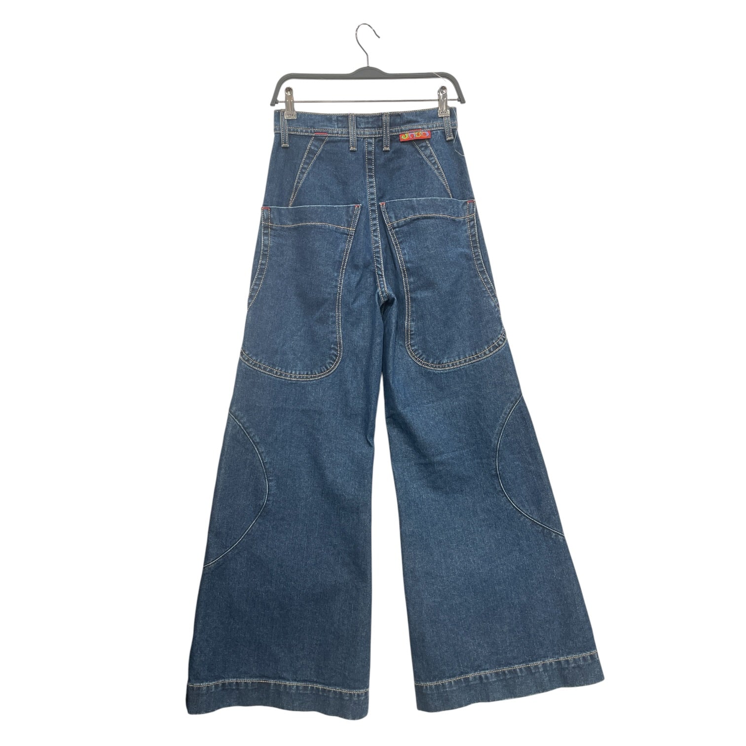 JNCO/Wide Leg Pants/26/Denim/NVY/High-waisted/JNCO JEANS VINTAGE BLU DENIM view 5