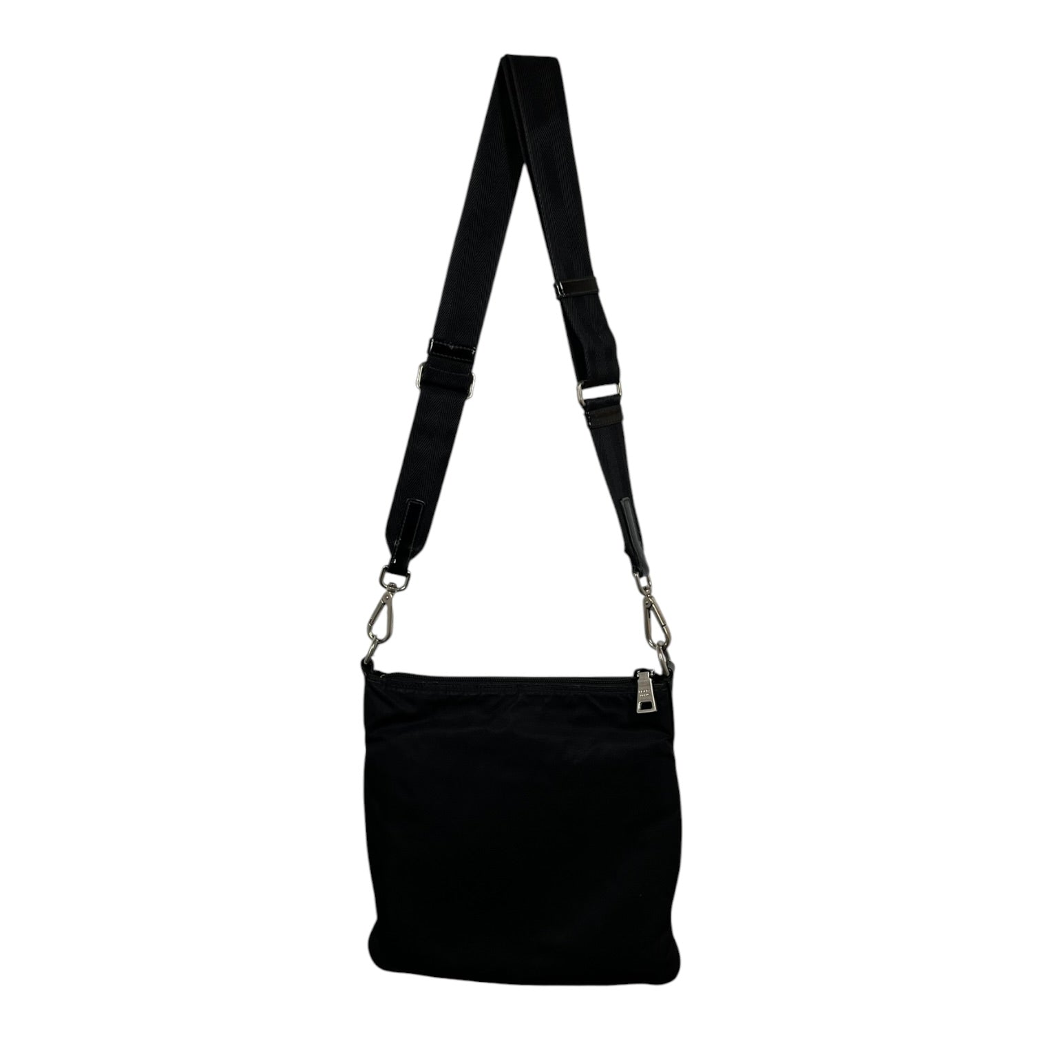 PRADA/Cross Body Bag/Nylon/BLK/TESSUTO view 2