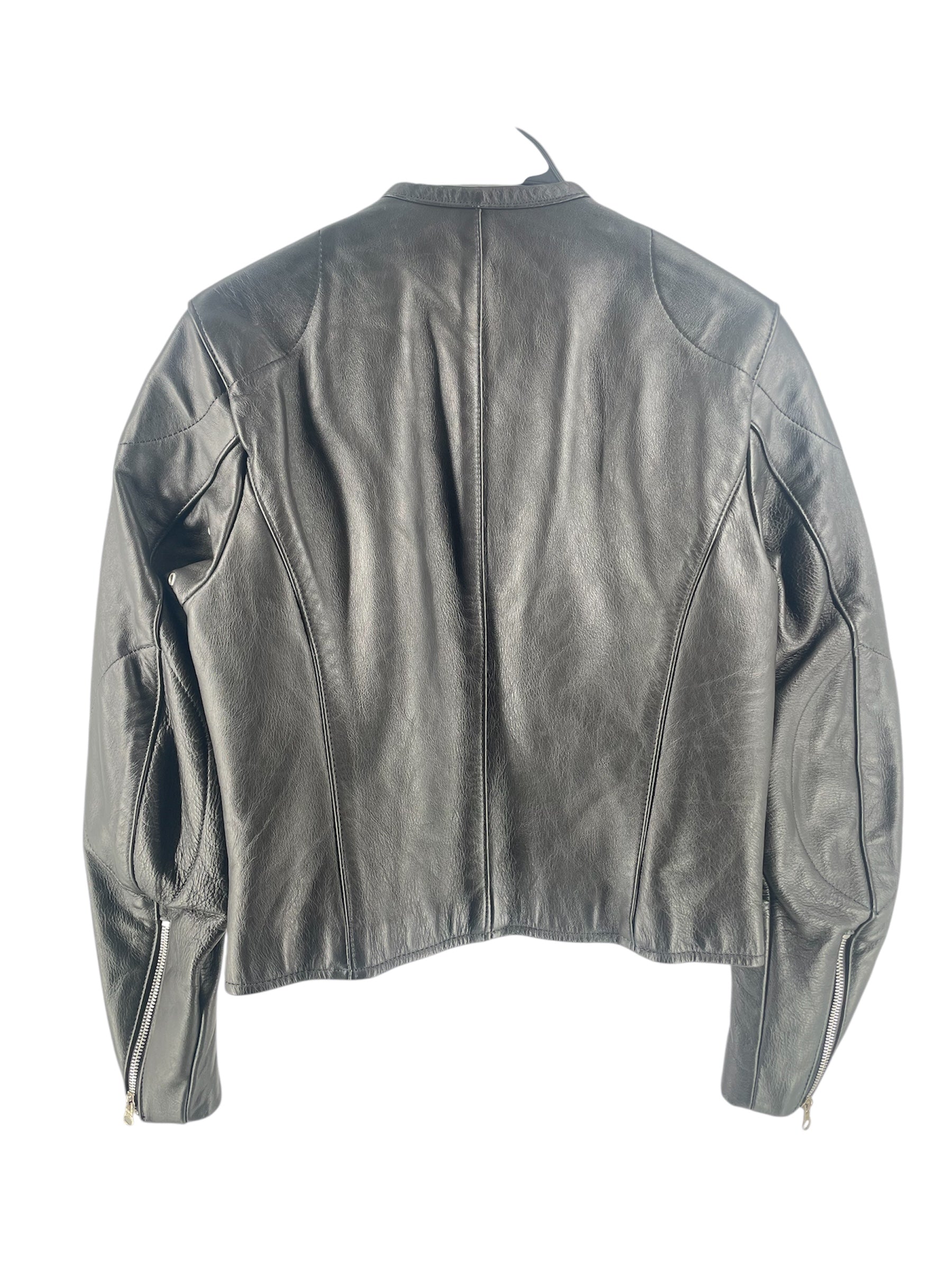 VANSON/Leather Jkt/8/Leather/BLK/MED WEIGHT BIKER  -12312-0-03 view 2
