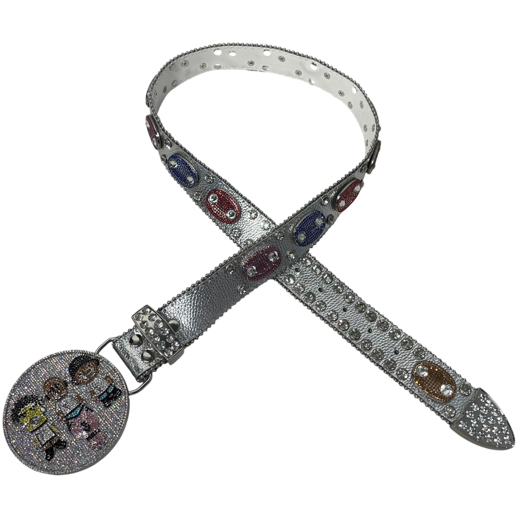 stolenart/Belt/Iridescent/SLV/L's/stolen arts 3 characters view 2