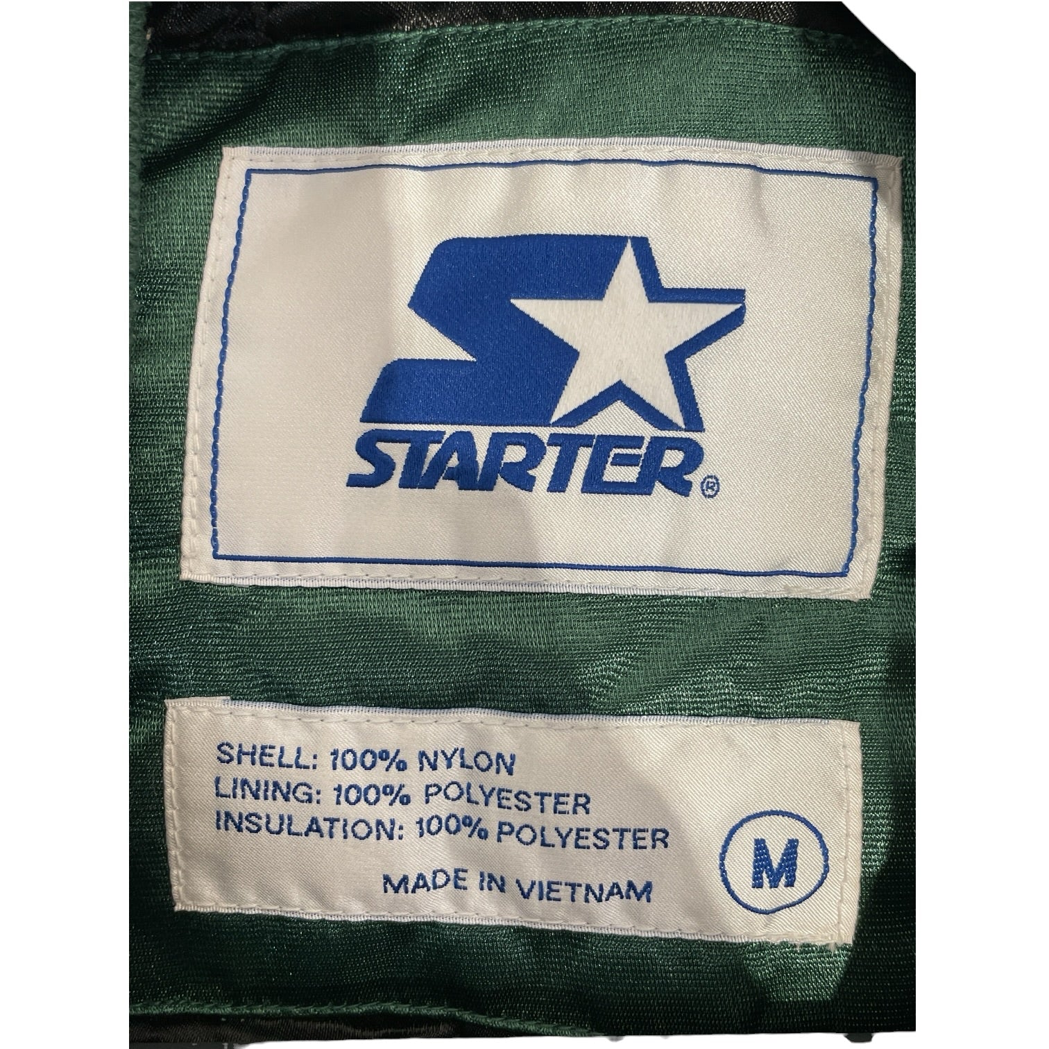 STARTER/Jacket/M/GRN/NY Jets As is view 3