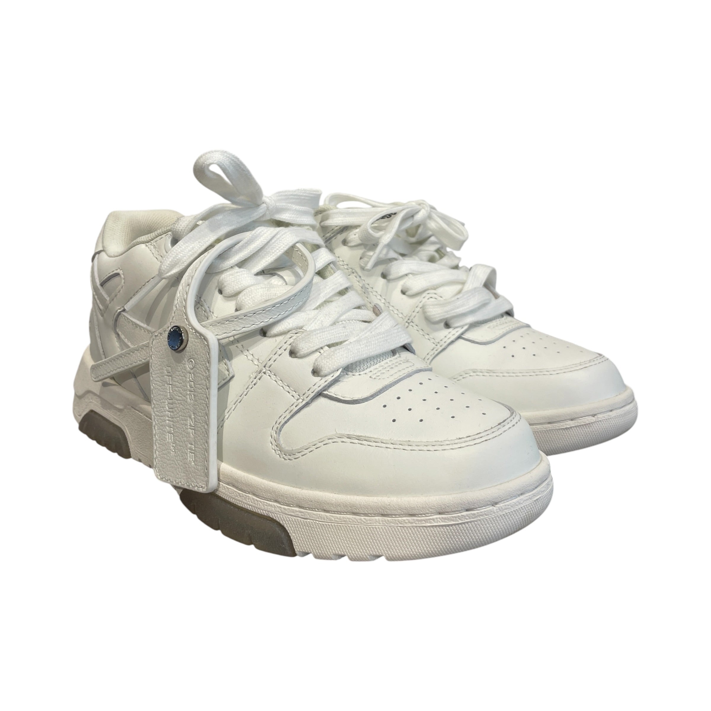 OFF-WHITE/Hi-Sneakers/EU 36/Leather/WHT/off white arrow sneakers view 1