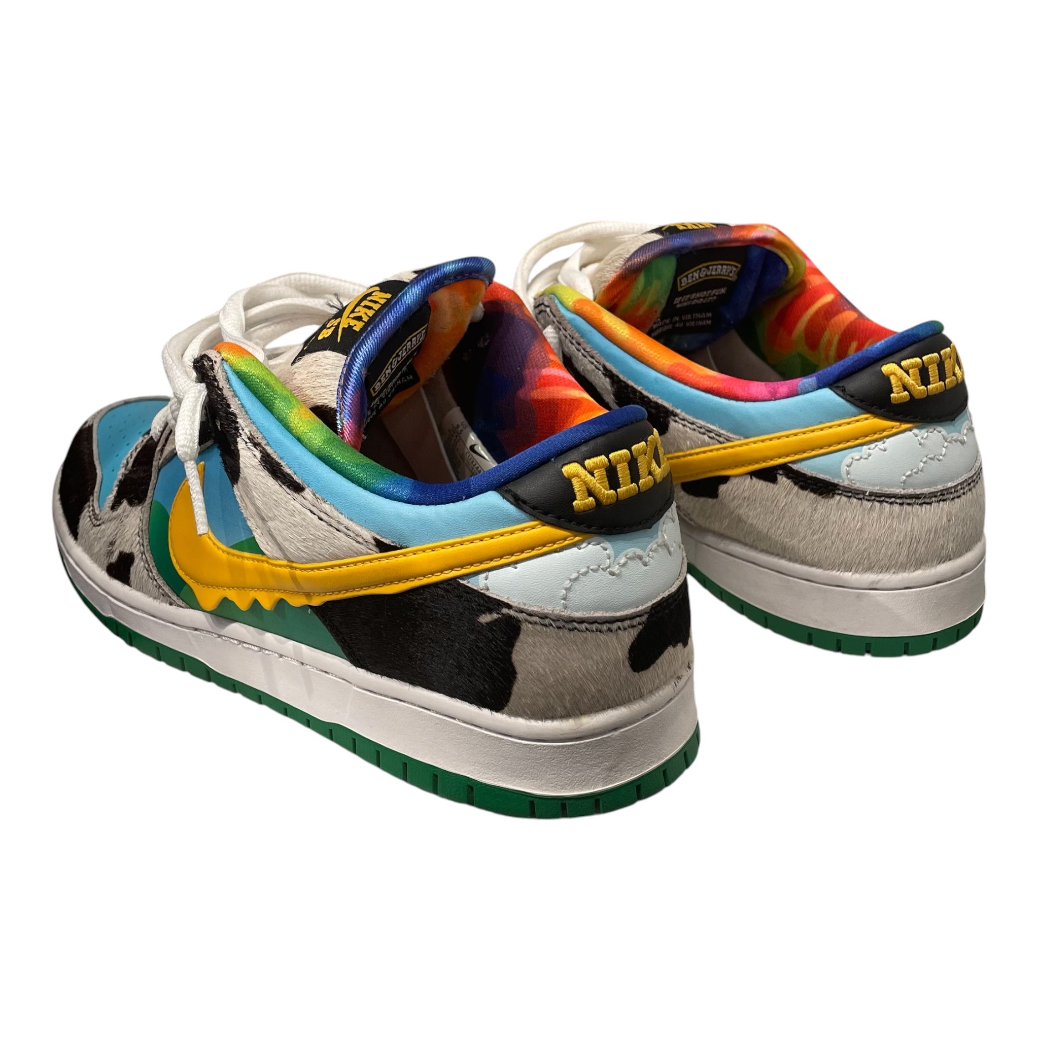 NIKE SB/Low-Sneakers/US 9.5/Cotton/MLT/BEN & JERRY'S view 2