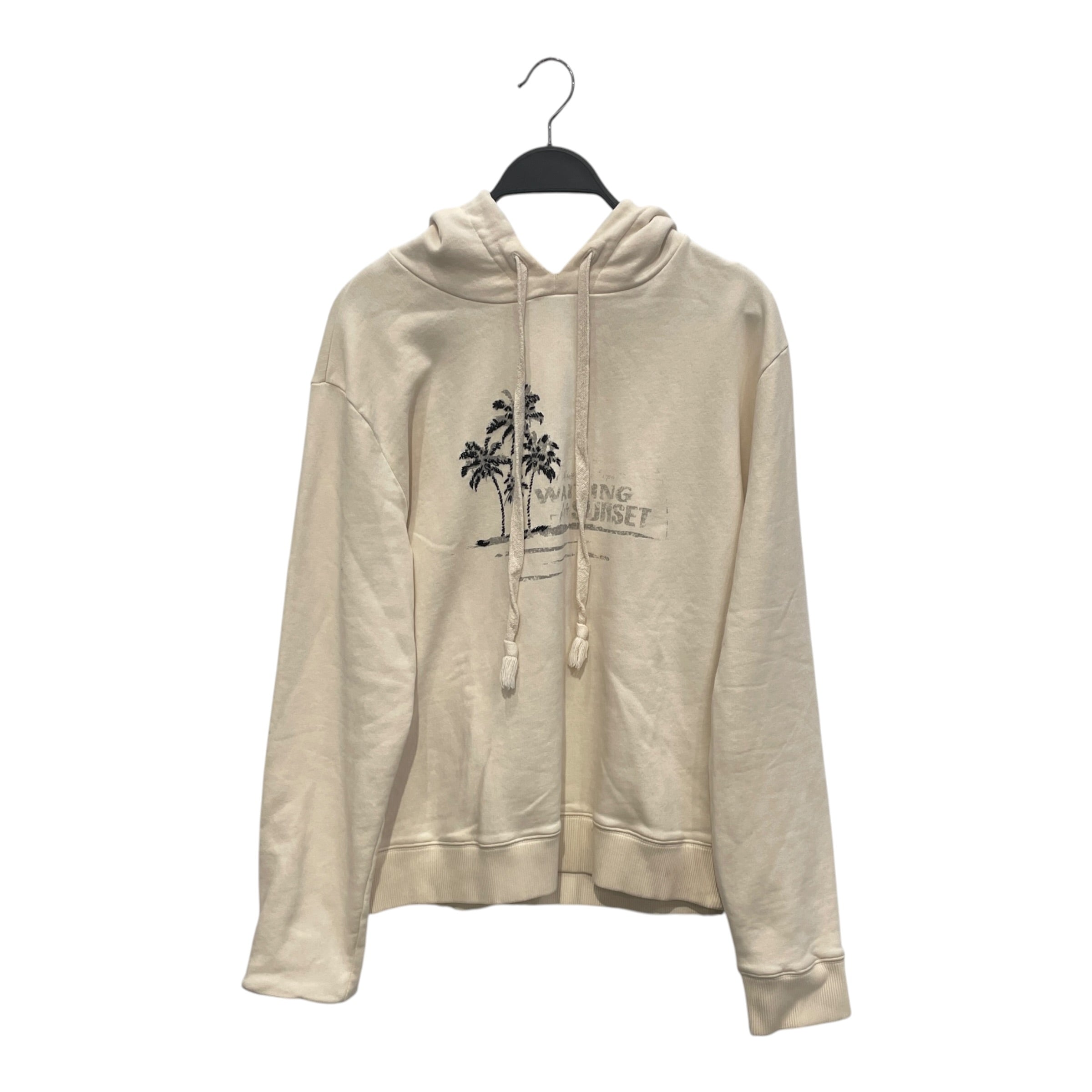SAINT LAURENT/Hoodie/L/Cotton/BEG/PALM TREE view 1