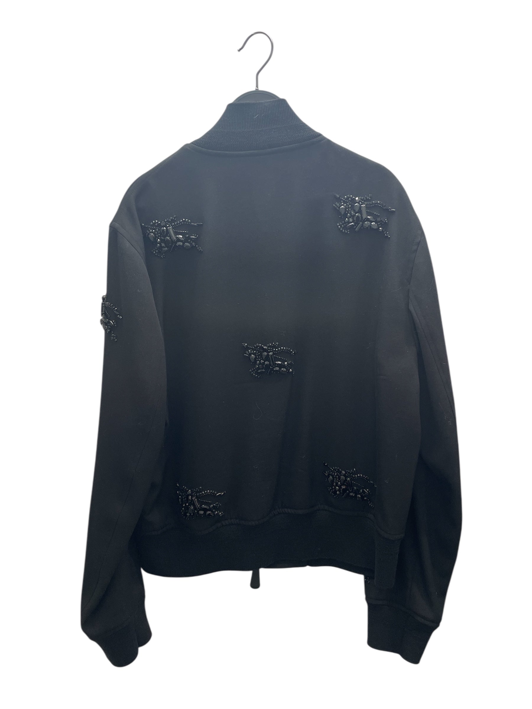 BURBERRY/Jacket/48/Wool/BLK/CRYSTAL EMBELLISHED EKD JKT view 2