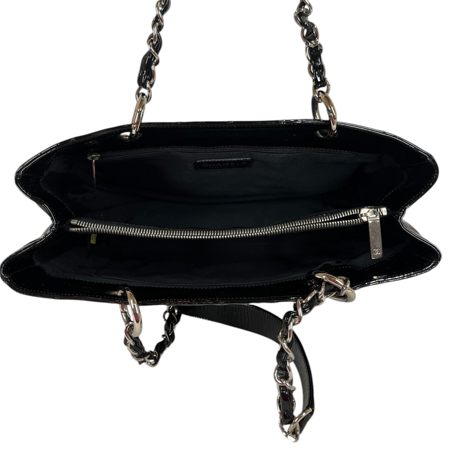 CHANEL/Hand Bag/Leather/BLK/SMALL PARIS-BIARRITZ view 3