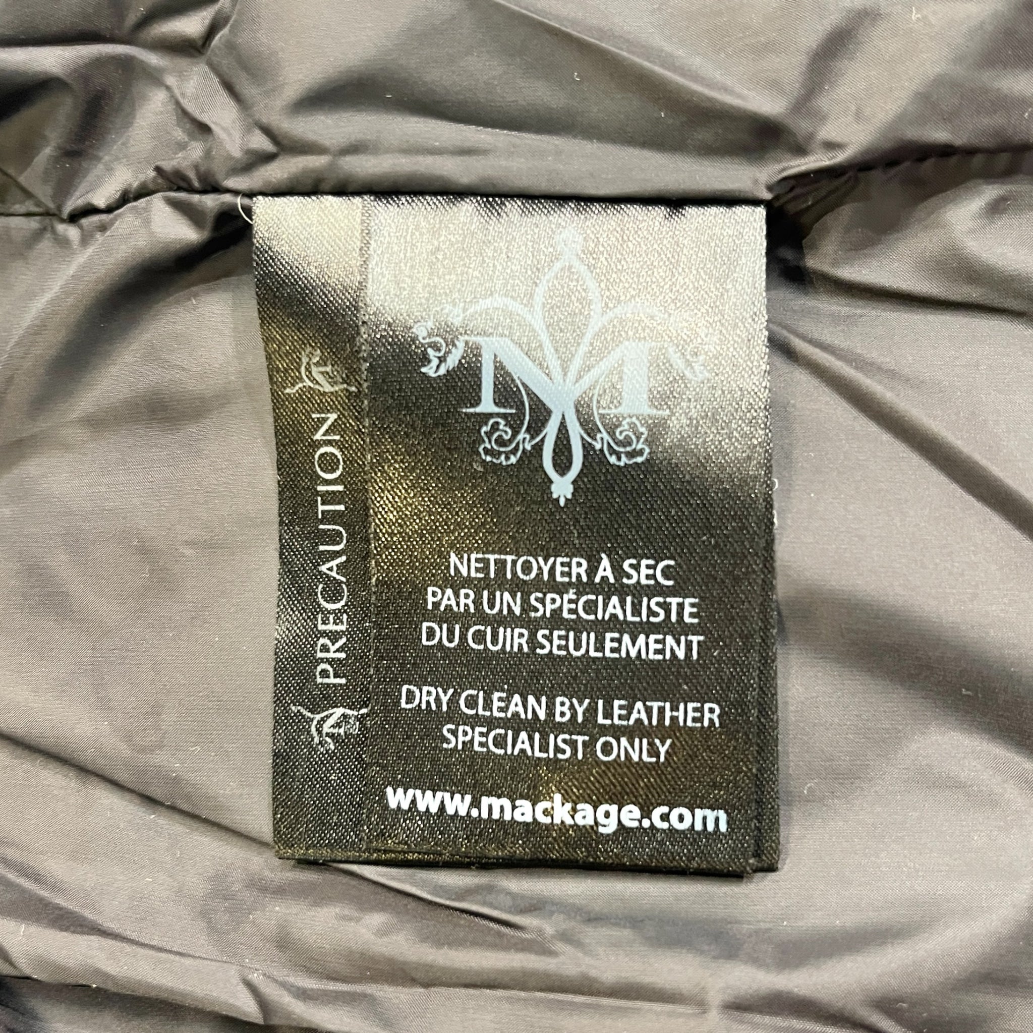 MACKAGE/Puffer Jkt/40/Nylon/GRN/1222 view 4