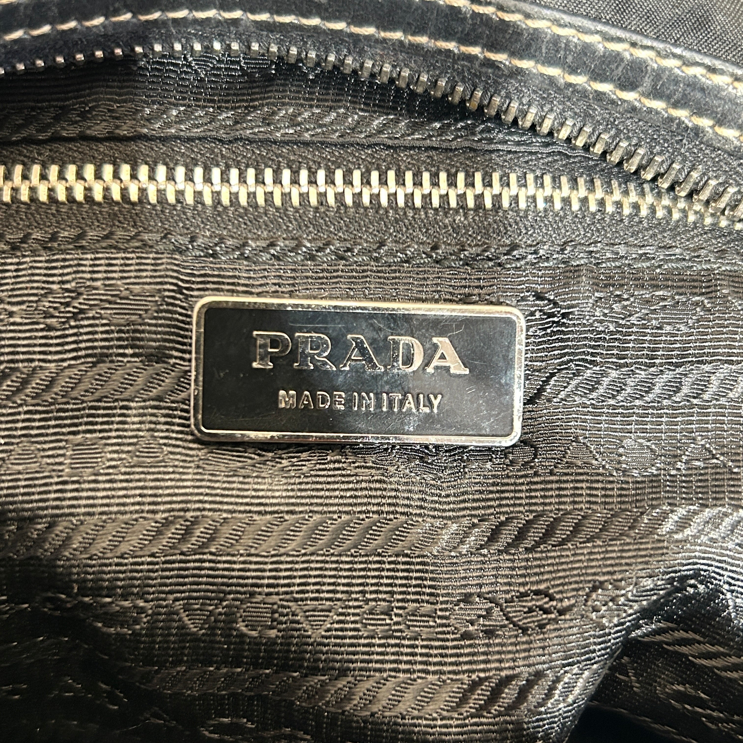 PRADA/Hand Bag/Nylon/BLK/TESSUTO VELA view 5