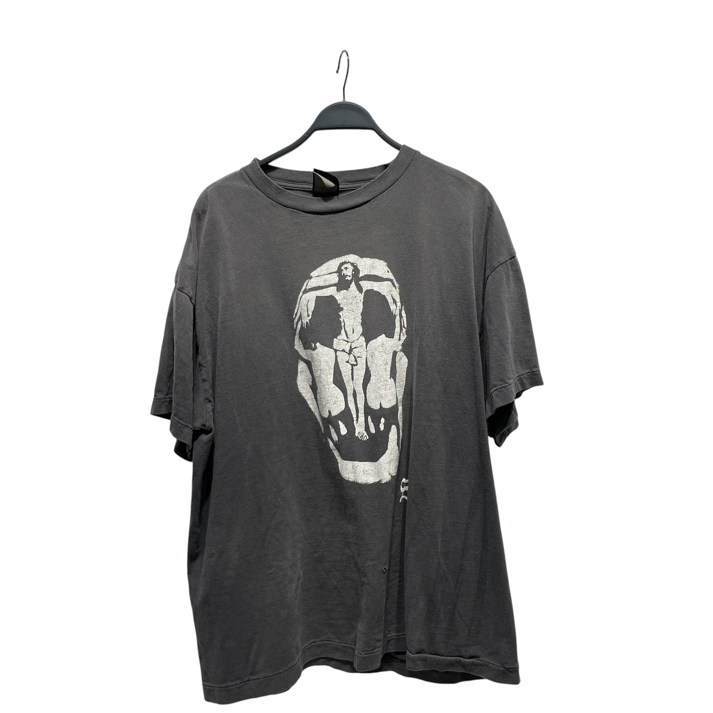 SAINT MICHAEL/T-Shirt/XXXL/Cotton/GRY/JESUS SKULL TEE view 1