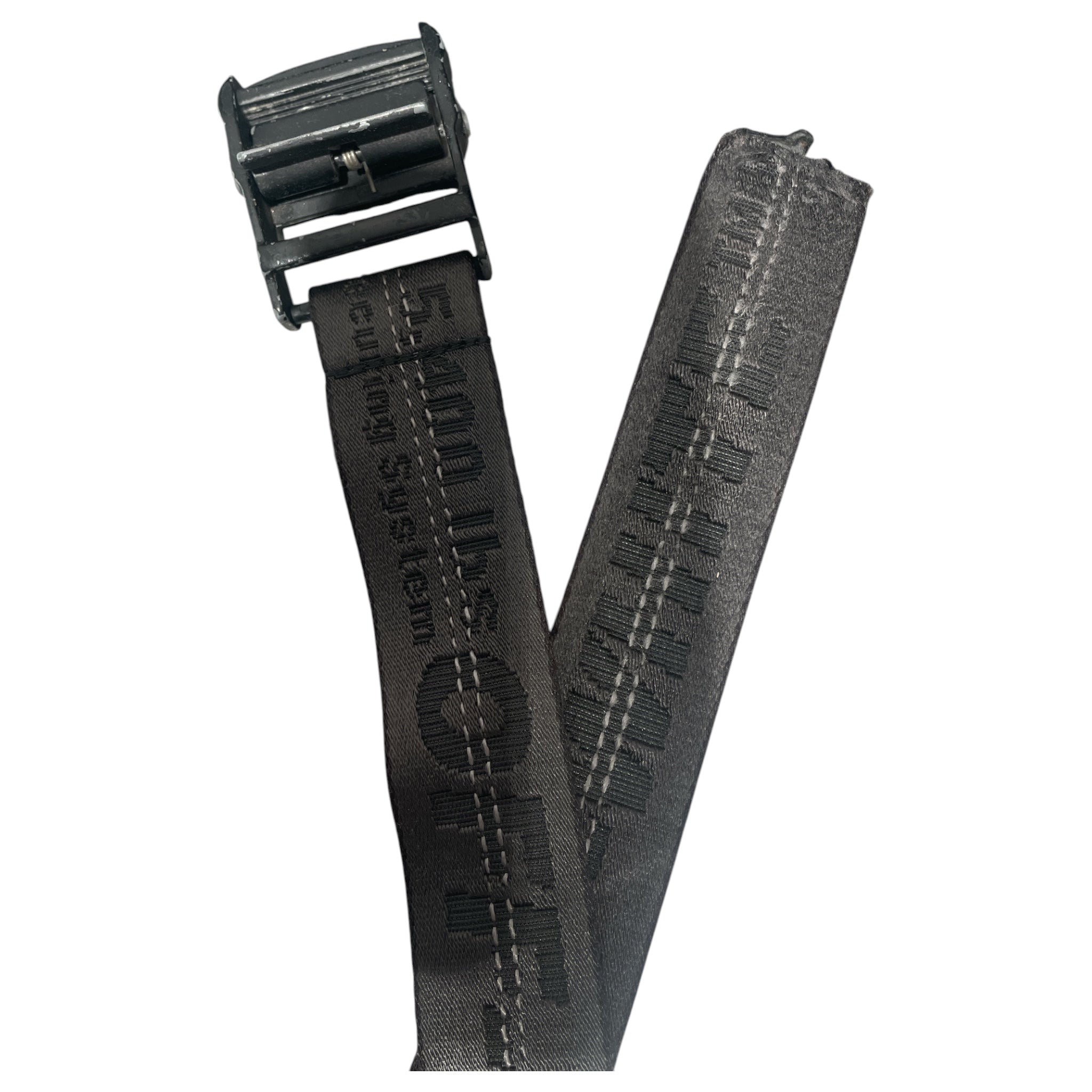 OFF-WHITE/Belt/Cotton/BLK/M's/Industrial Construction Belt view 2