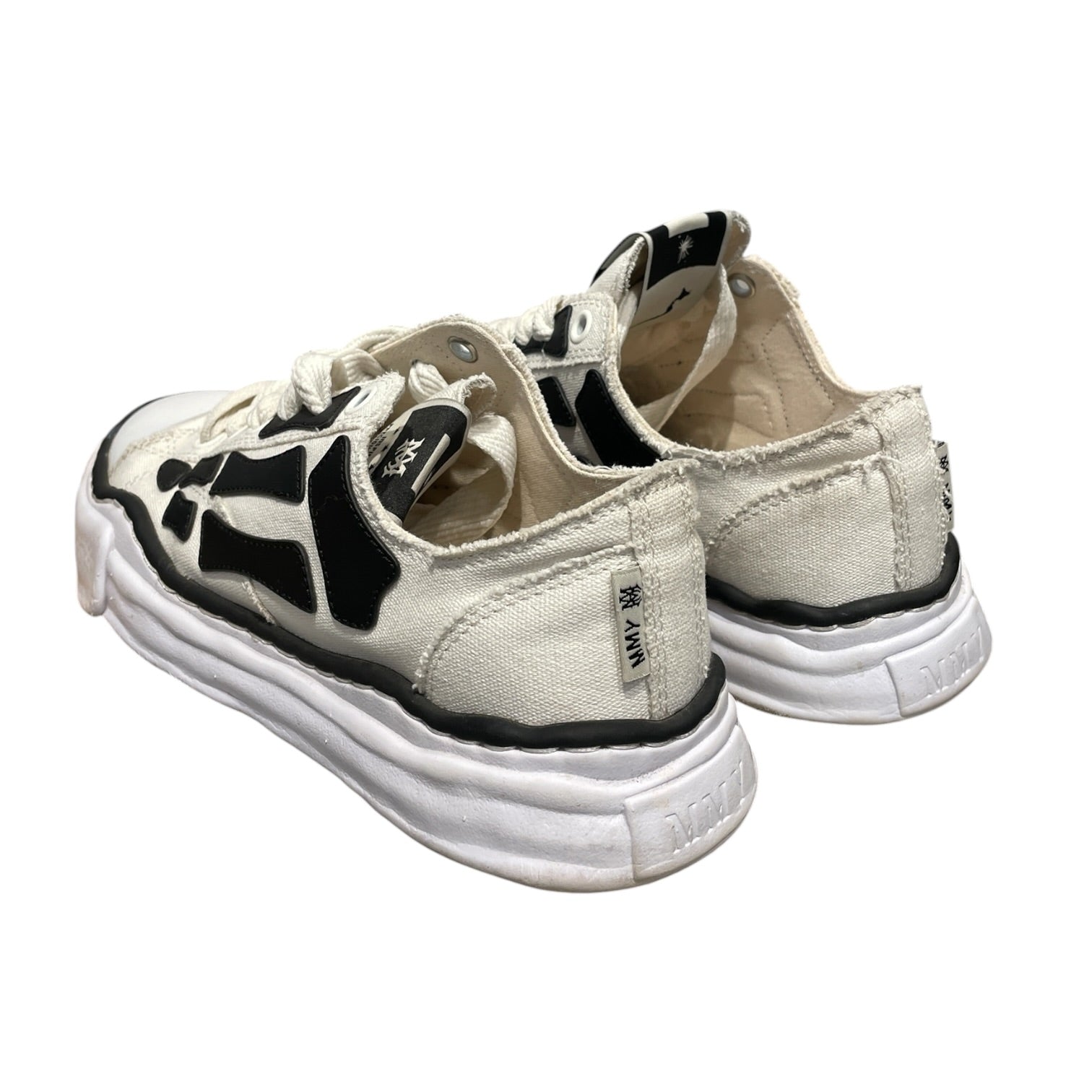AMIRI/Low-Sneakers/EU 43/All Over Print/Cotton/WHT/ view 2