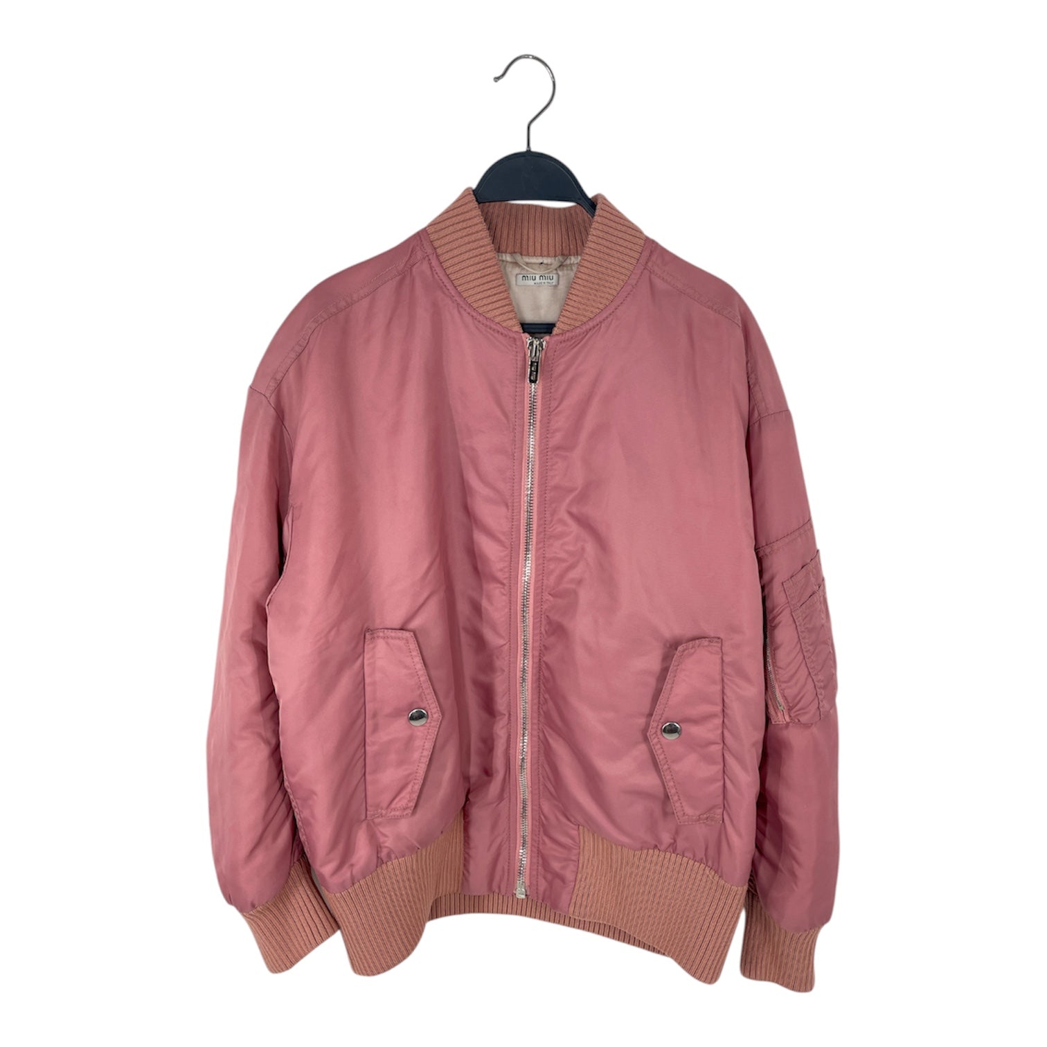 MIU MIU/Jacket/38/PNK/bomber view 1