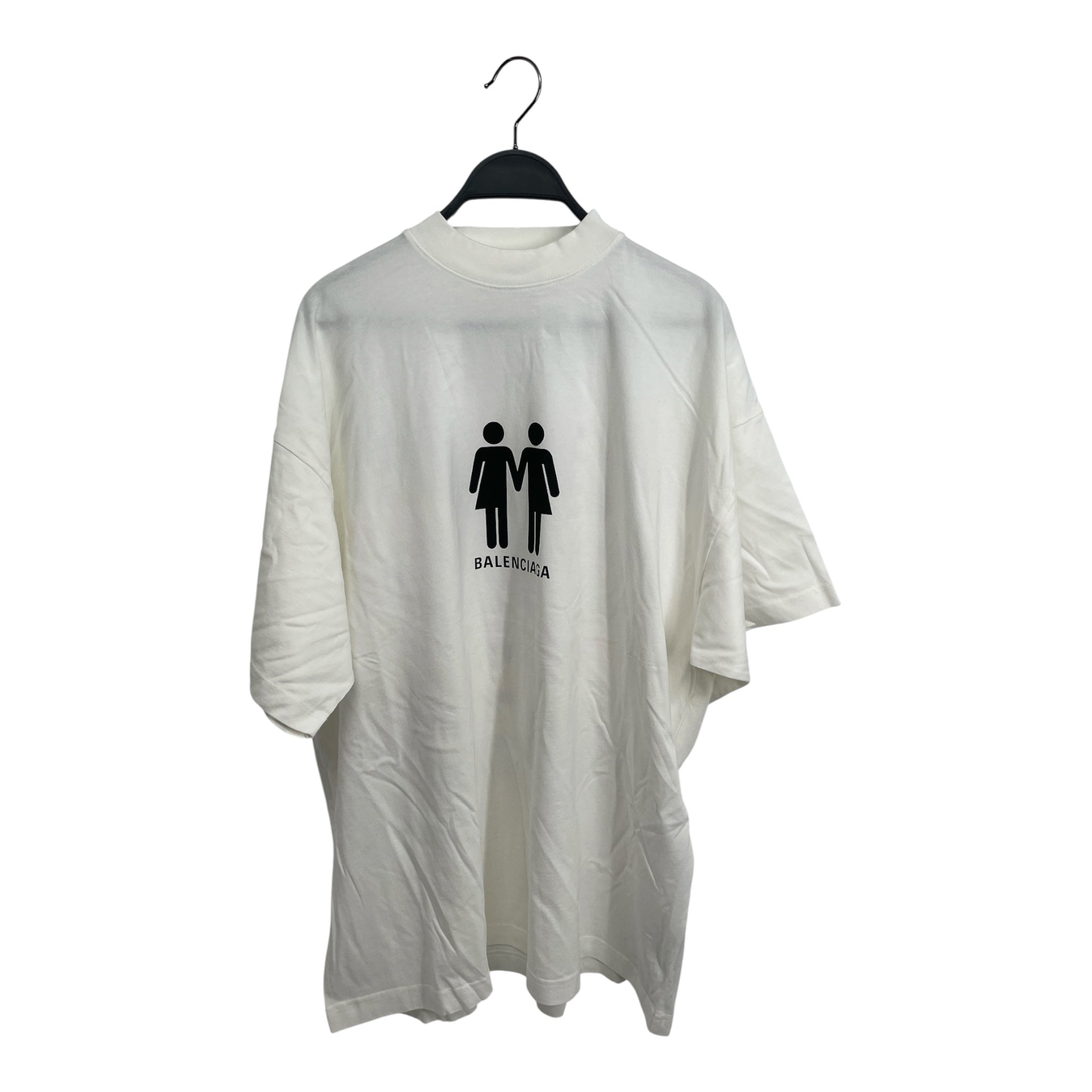 BALENCIAGA/T-Shirt/1/Cotton/WHT/2022 BOY/GIRL PRIDE 5 view 1