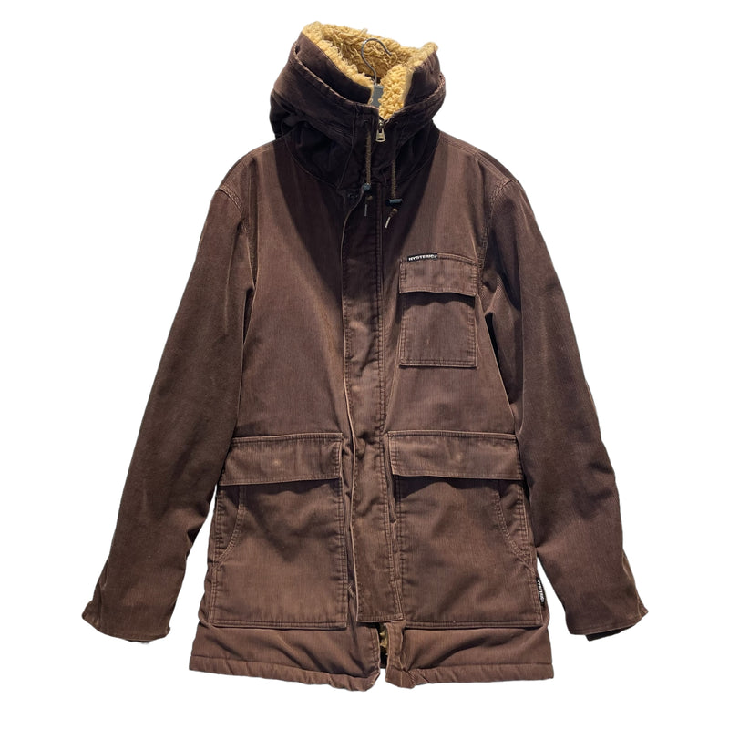 HYSTERIC GLAMOUR/Trench Coat/Corduroy/BRW/3 pocket