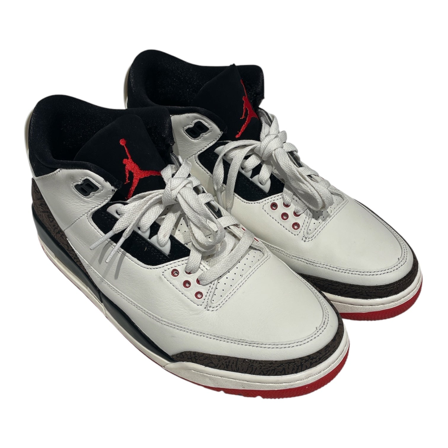 NIKE/Hi-Sneakers/US 9.5/Suede/BRW/JORDAN 3 BEST DAD view 1