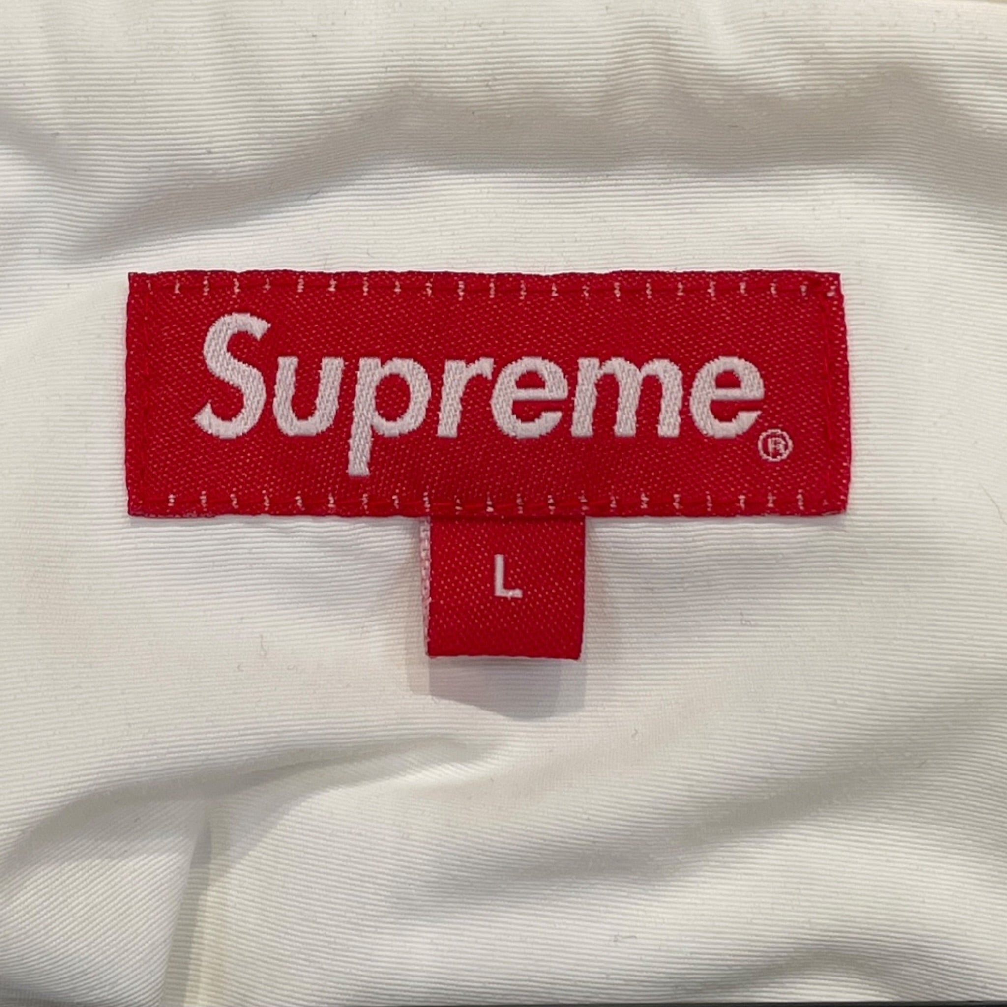 Supreme/Jacket/L/Nylon/WHT/Curve Track Jacket SS22 view 3