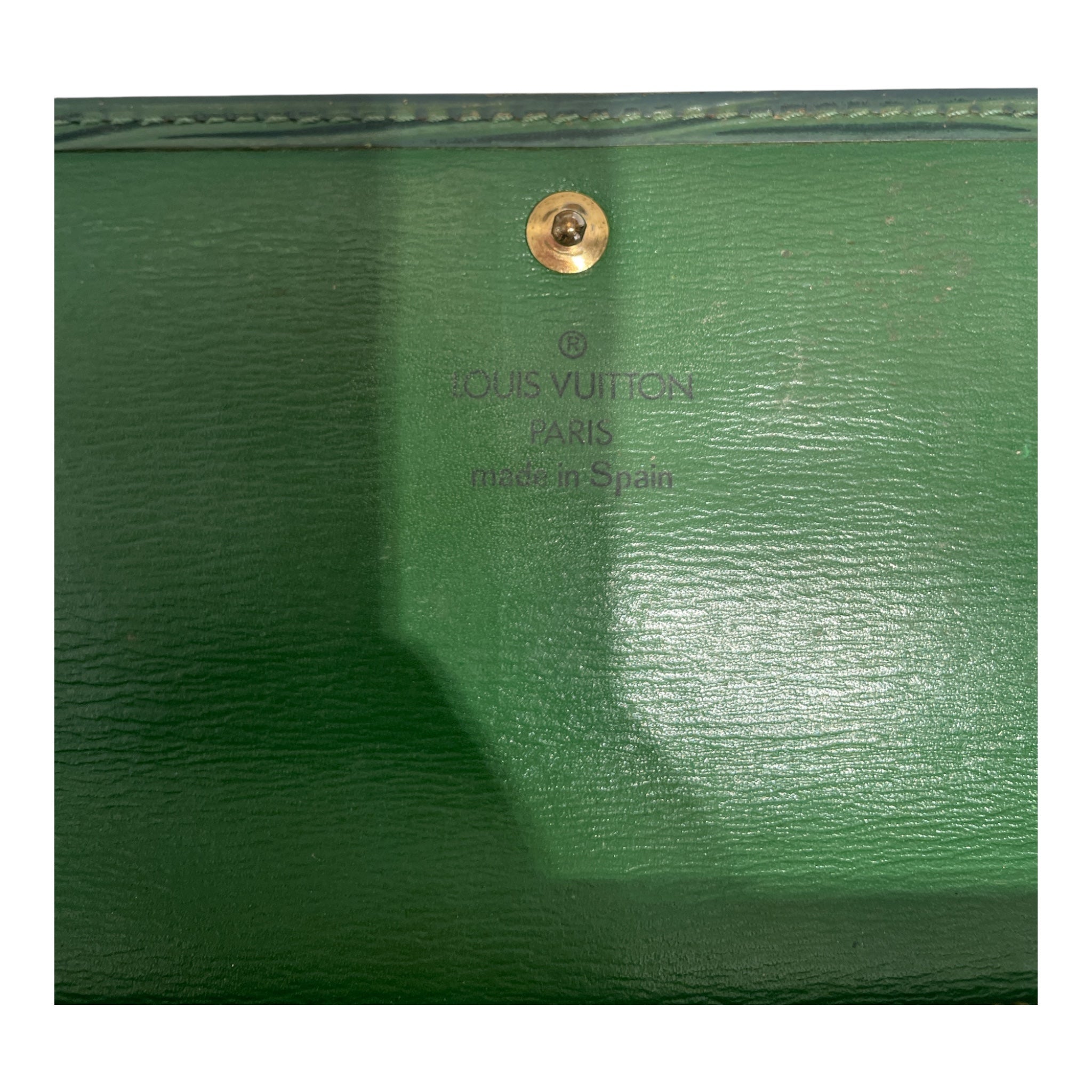 LOUIS VUITTON/Long Wallet/Leather/GRN/ view 3