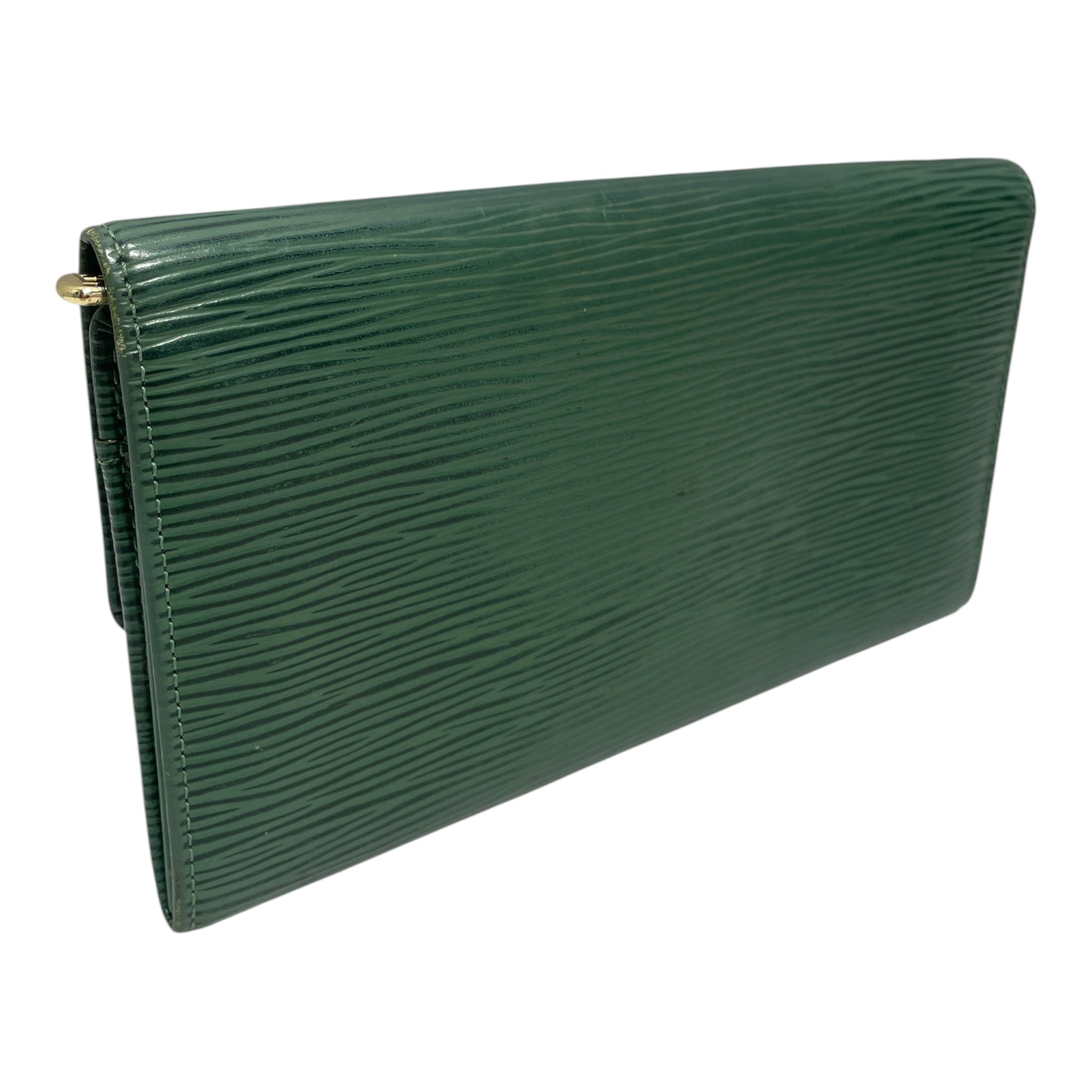LOUIS VUITTON/Long Wallet/Leather/GRN/ view 2