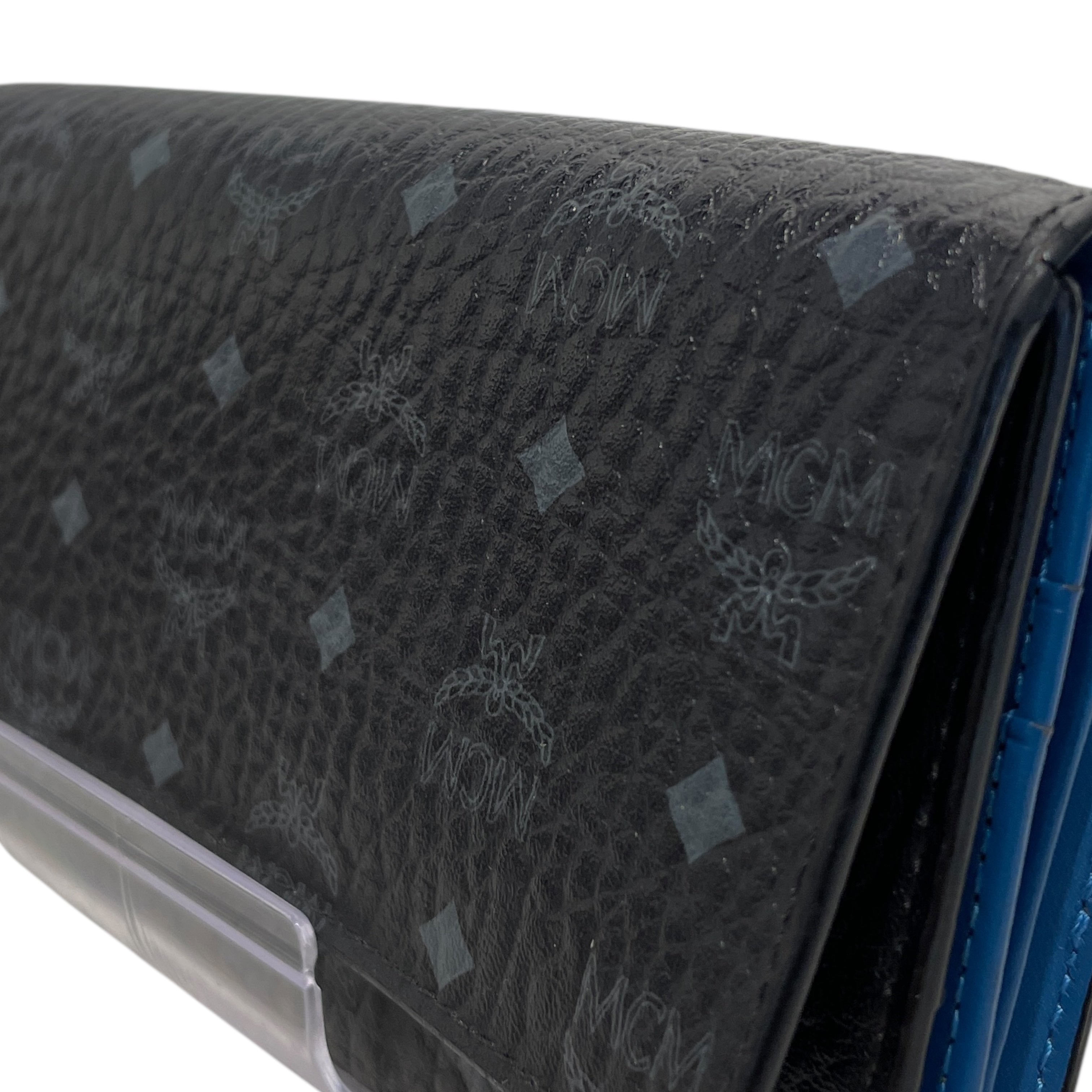 MCM/Long Wallet/Monogram/Leather/BLK/ view 6