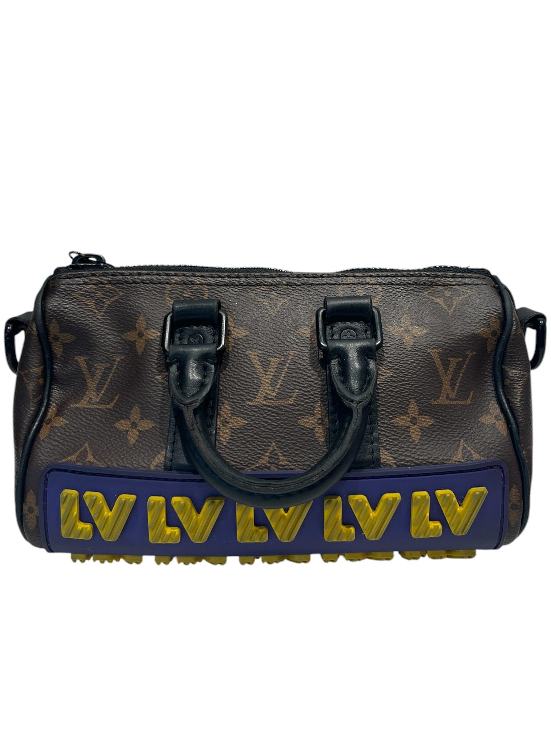LOUIS VUITTON/Hand Bag/Leather/BRW/RUBBERKEEPALLXS view 1