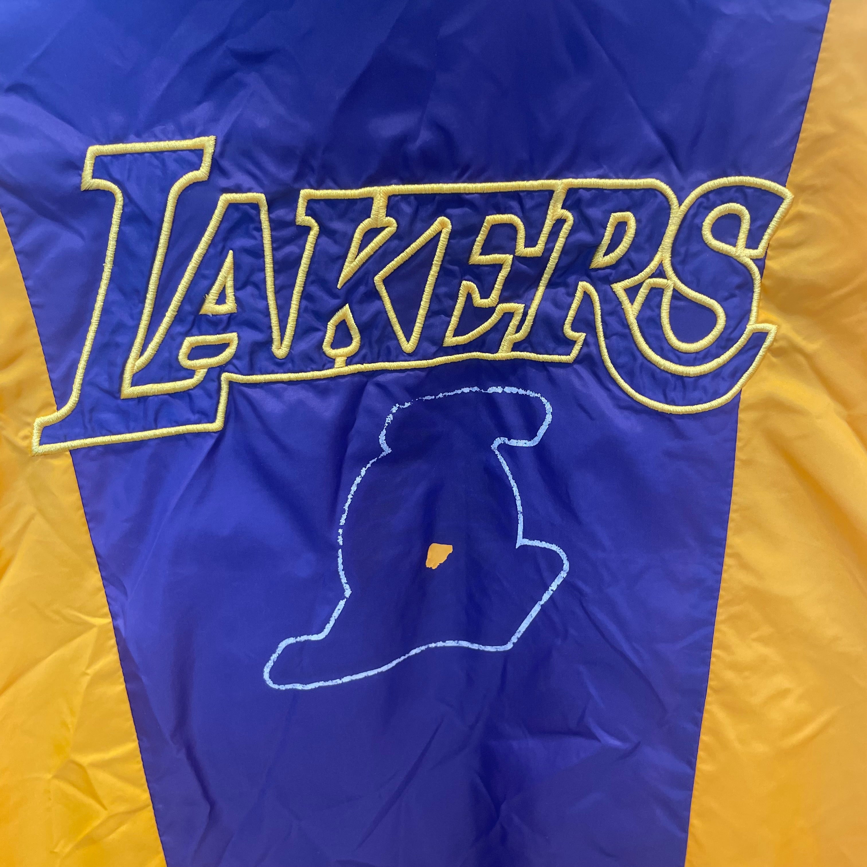 NBA/Windbreaker/L/Nylon/PPL/LAKERS/YLLW view 4