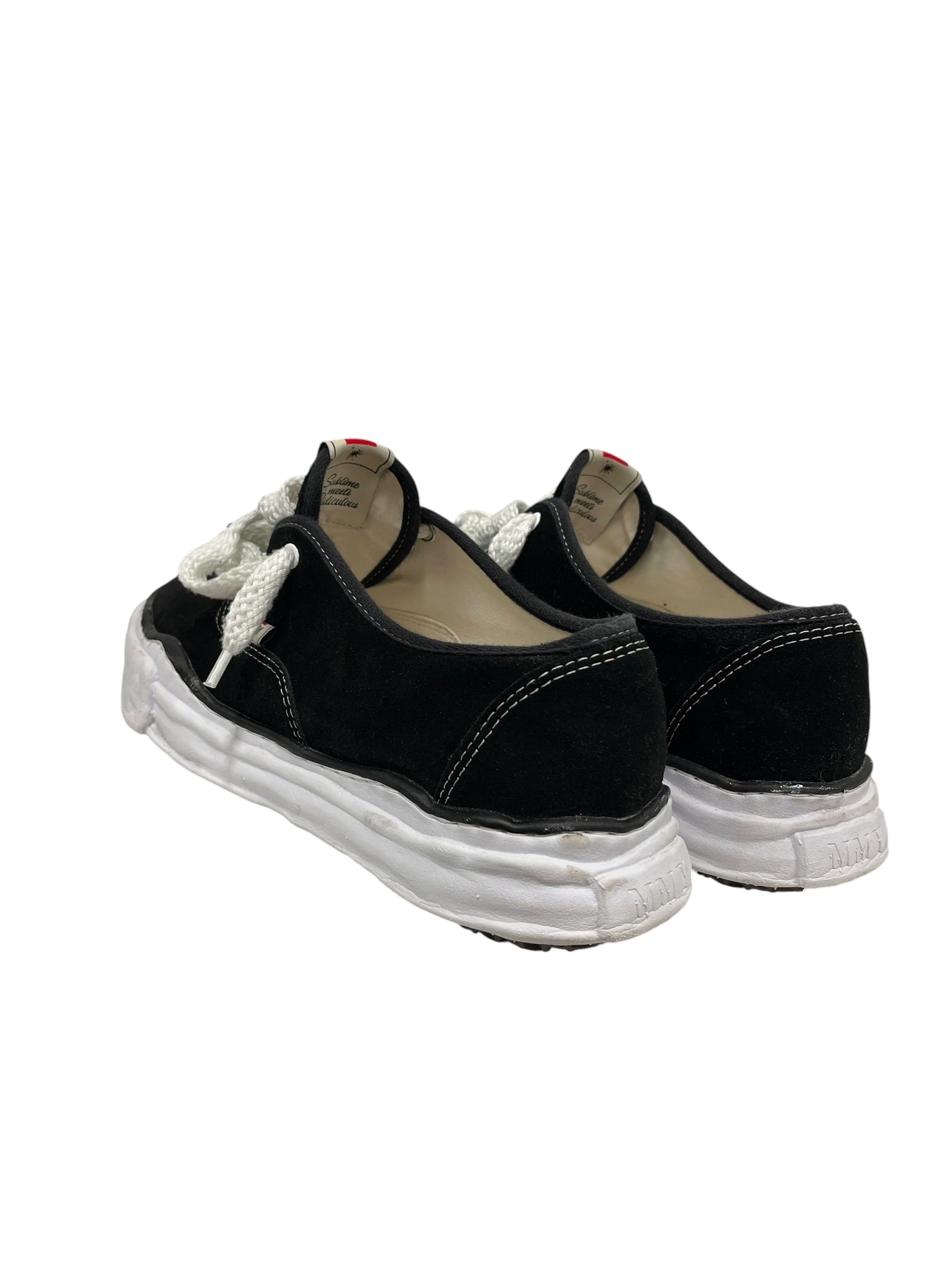 MIHARA YASUHIRO/Low-Sneakers/EU 45/Cotton/BLK/U-Tip/BAKER VANS view 2