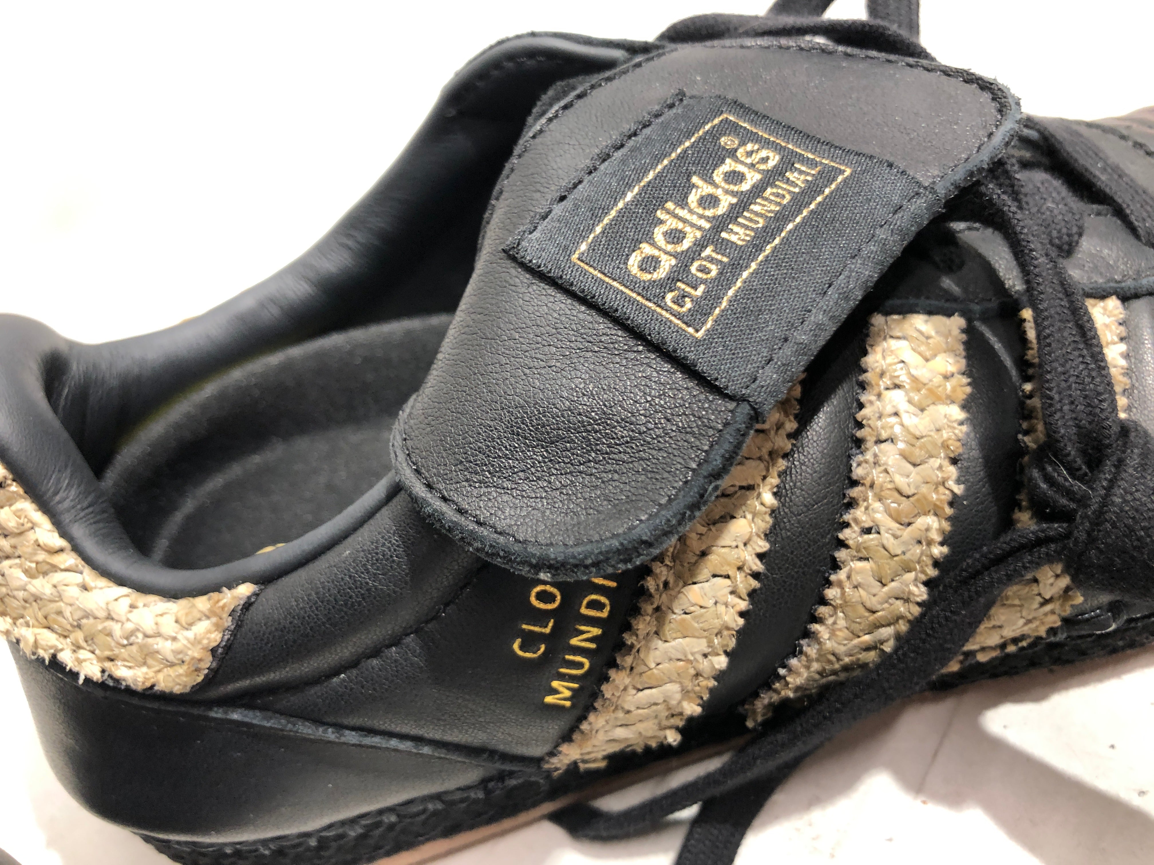 adidas/Low-Sneakers/US 6/Leather/BLK/CLOT MUNDIAL view 3
