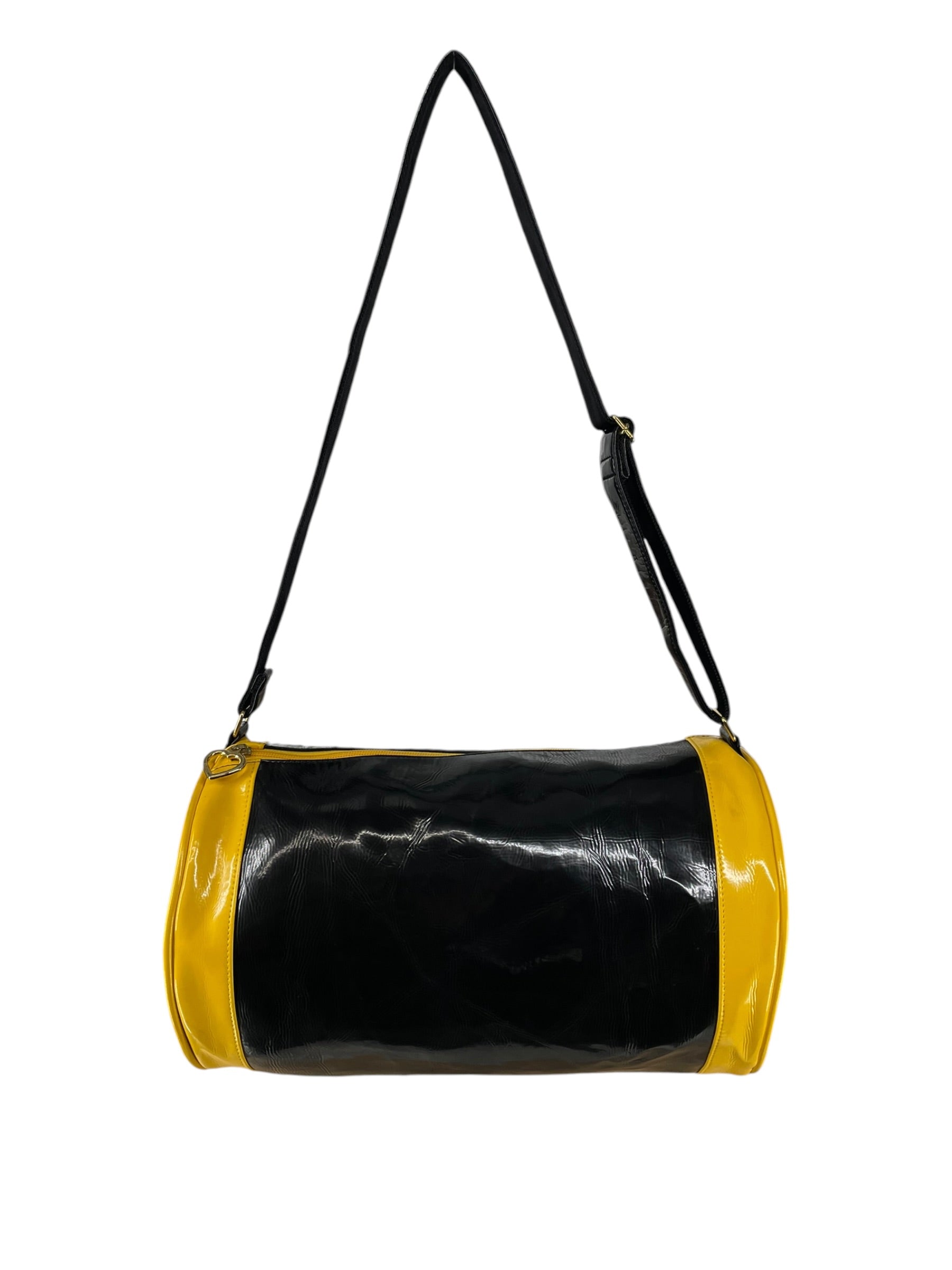 MOSCHINO/Bag/Leather/BLK/MONEY SIGN BOWLING BAG view 3