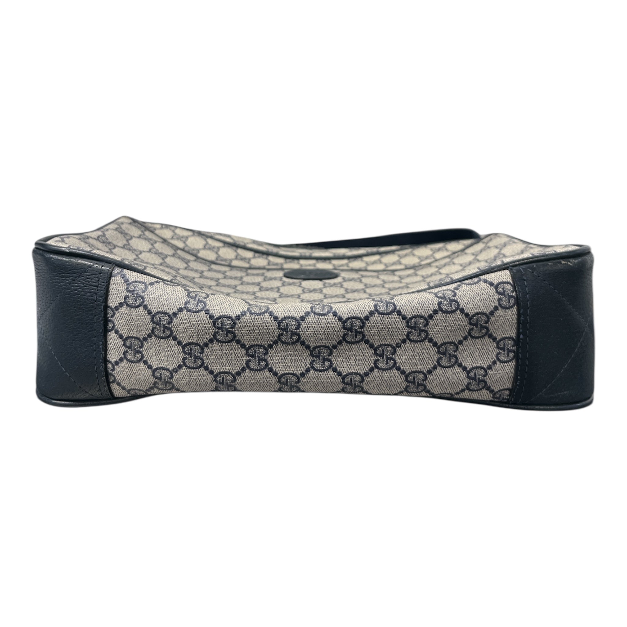 GUCCI/Cross Body Bag/Monogram/Leather/CRM/MESSENGER BAG TRAVEL view 4