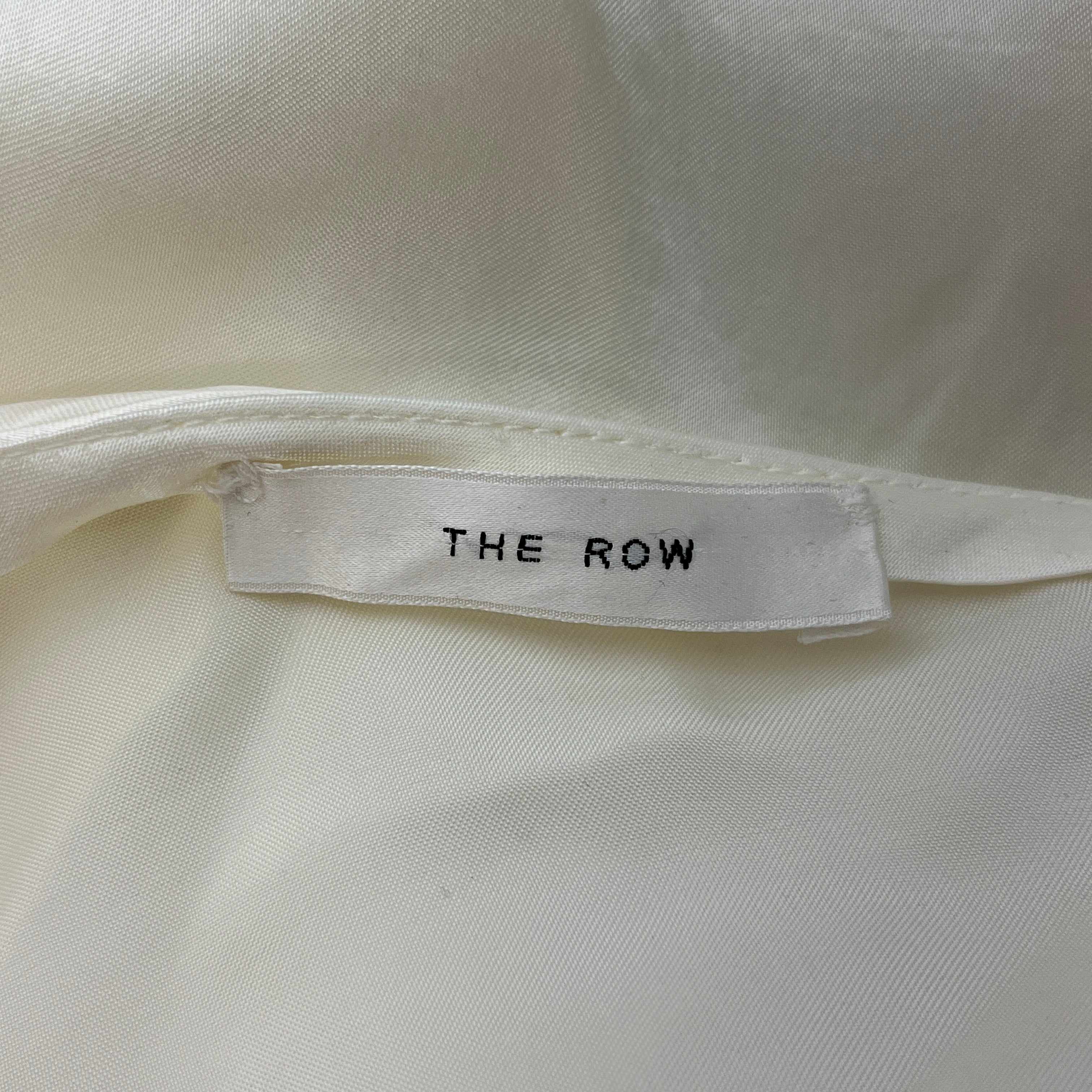 The Row/Long Skirt/10/Silk/WHT/ view 3