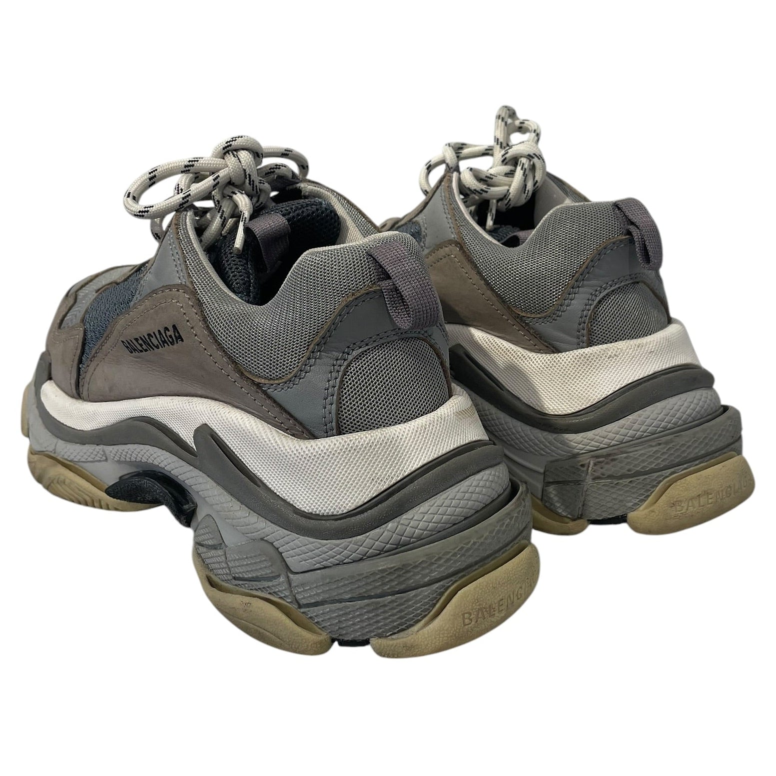 BALENCIAGA/Low-Sneakers/US 7/Cotton/IDG/ view 2
