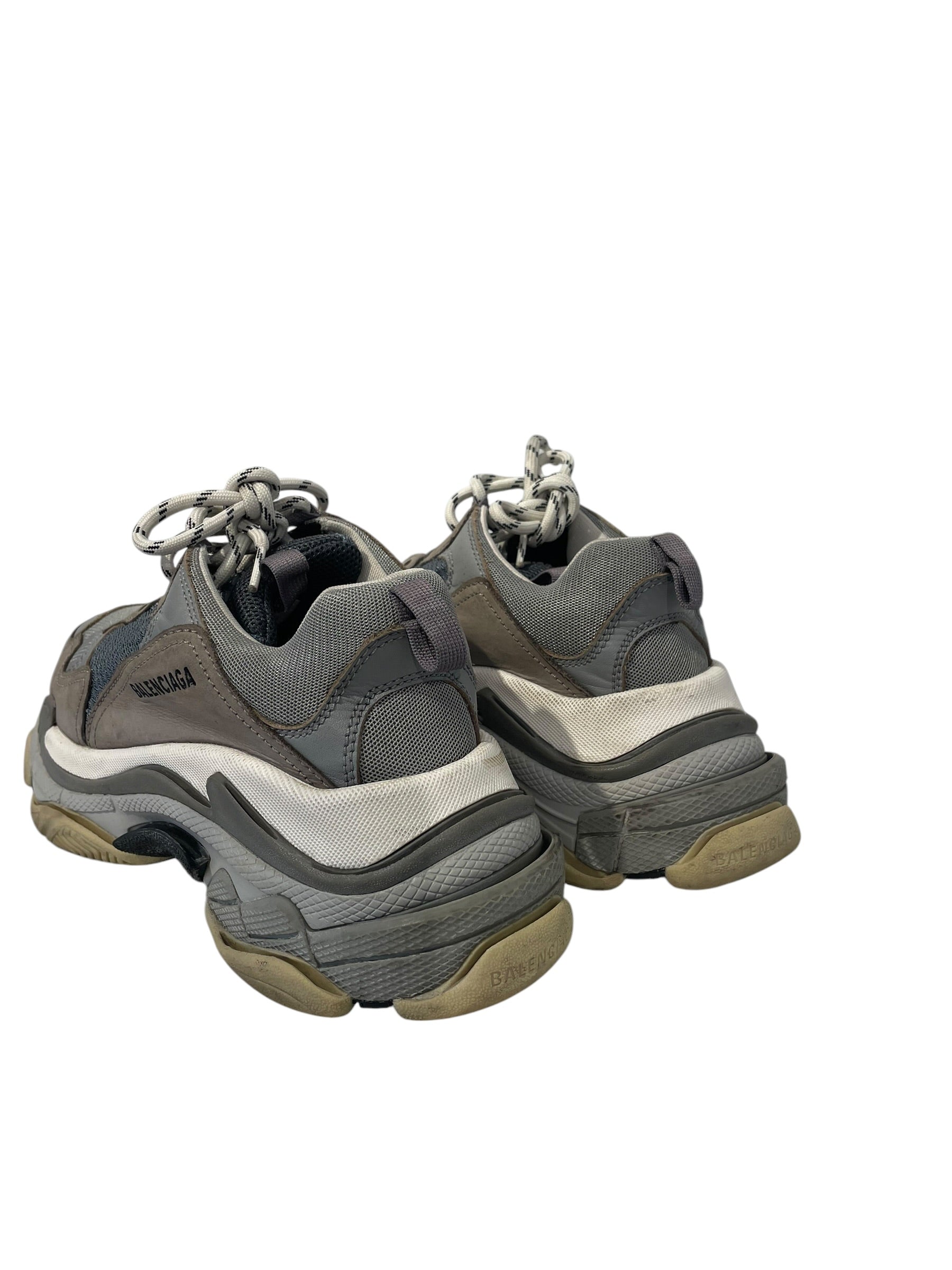 BALENCIAGA/Low-Sneakers/US 7/Cotton/IDG/ view 3