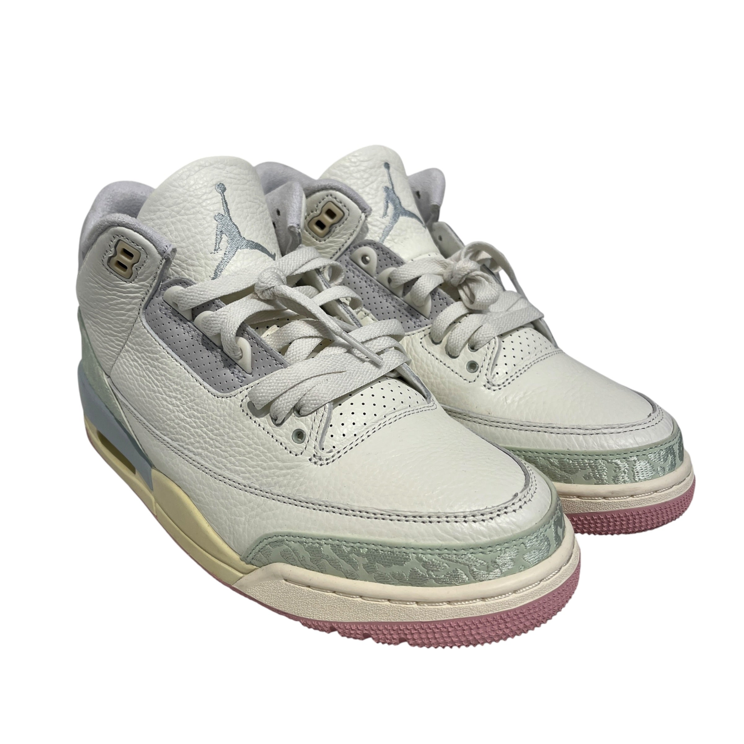 NIKE/Low-Sneakers/US 9.5/Leather/WHT/Spring in the air 3s view 1